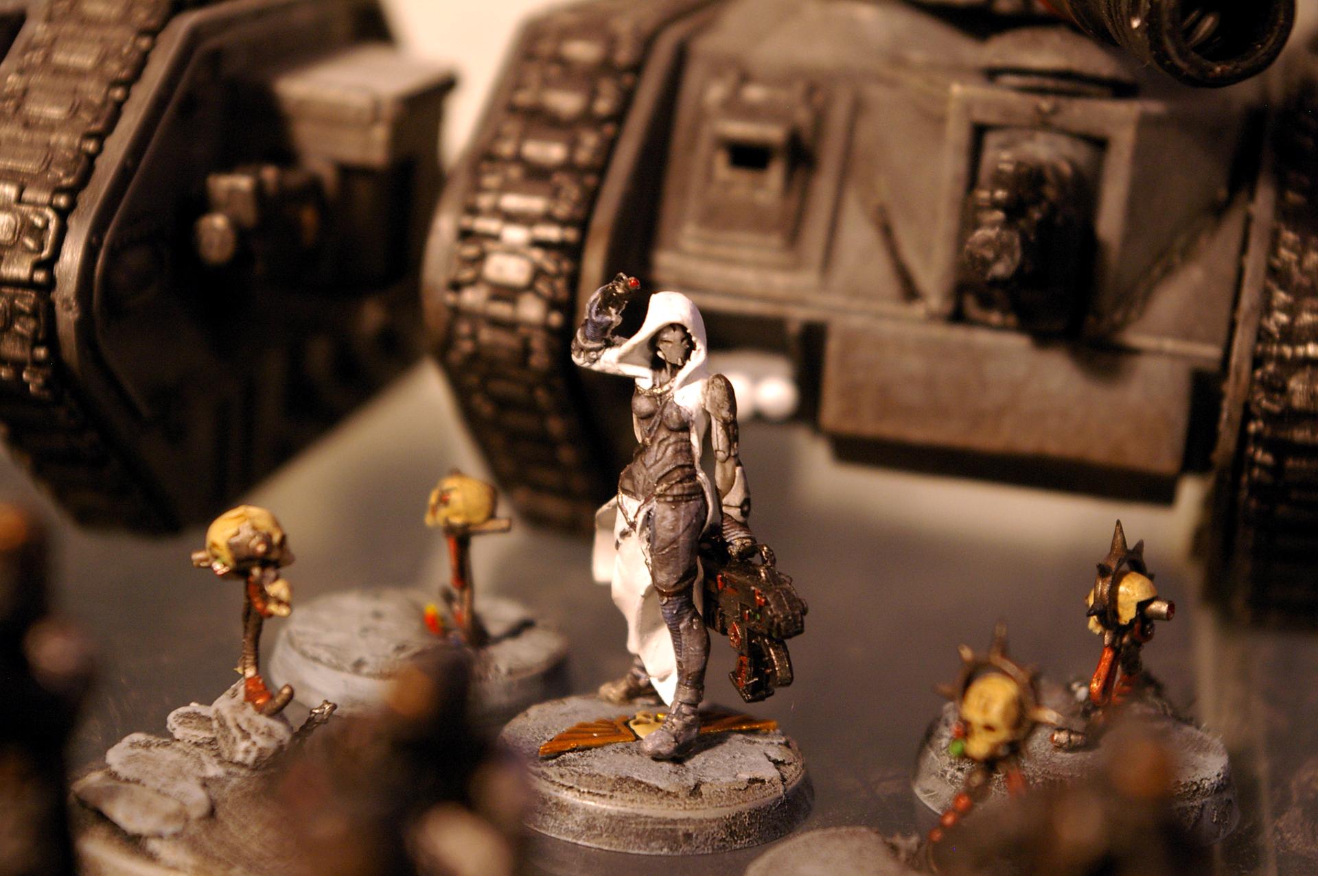 Female, Hood, Infinity, Inquisitor, Robe