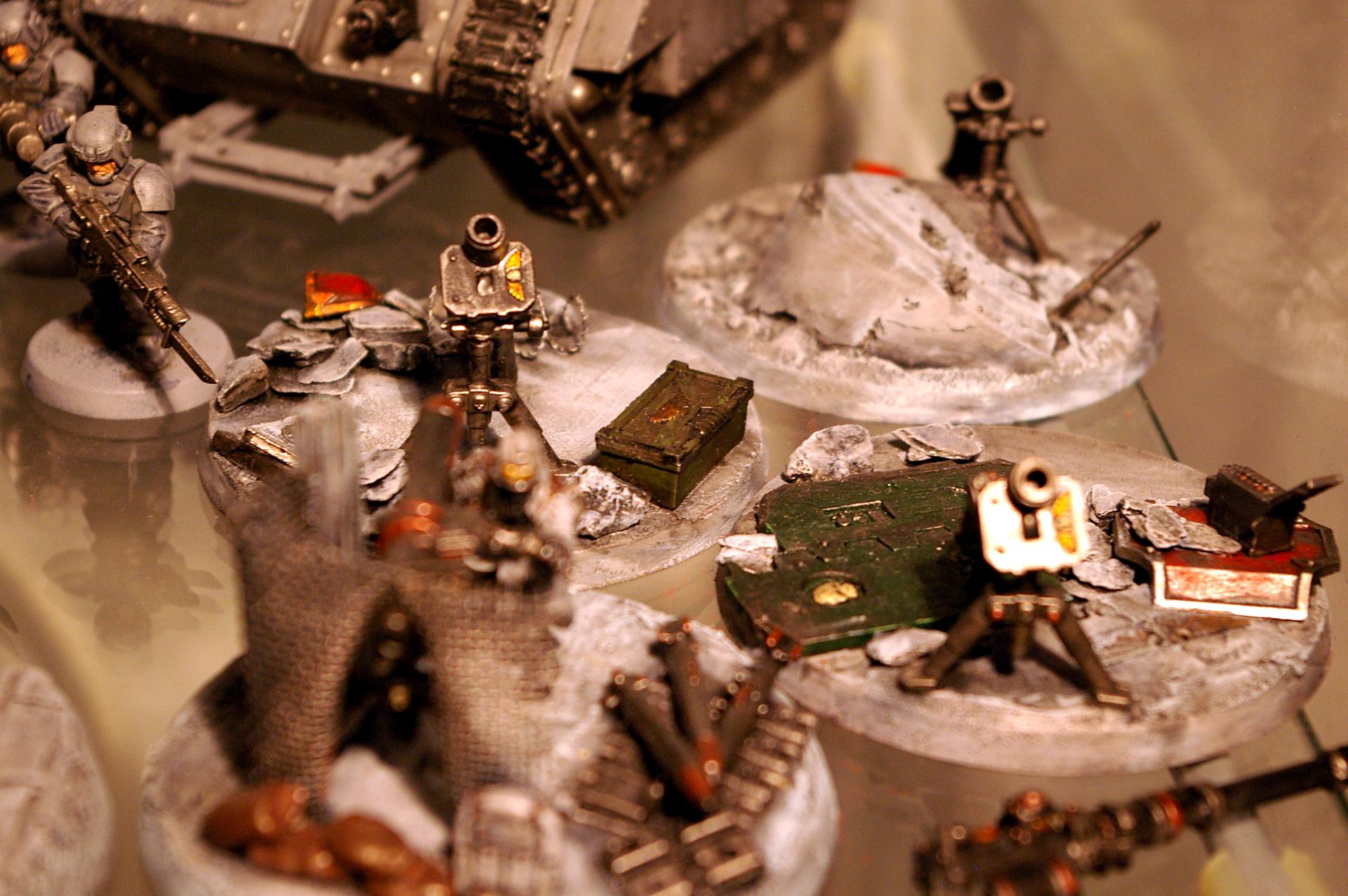 Death Korps Mortars WIP