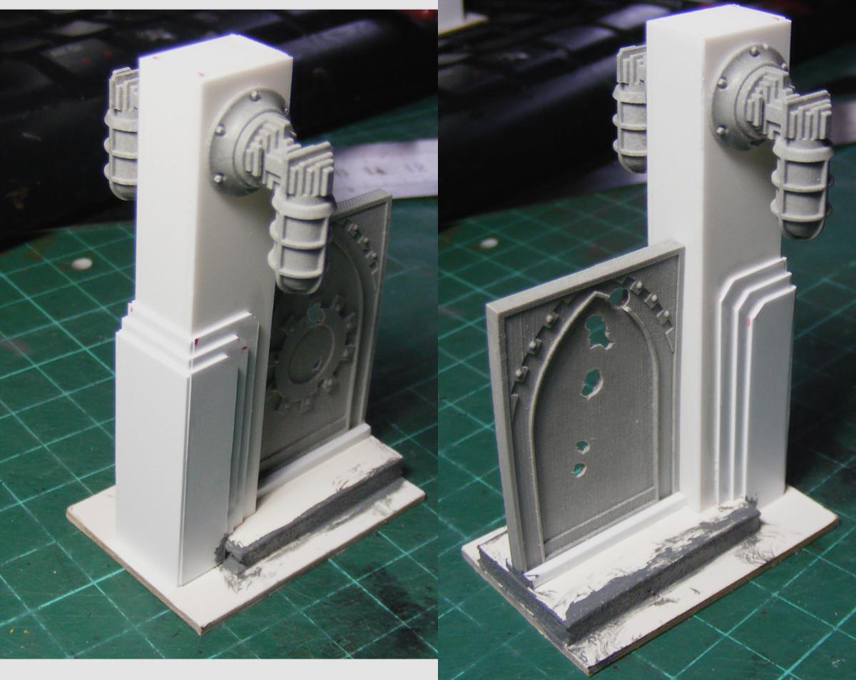 Terrain, Wall ends, build finished