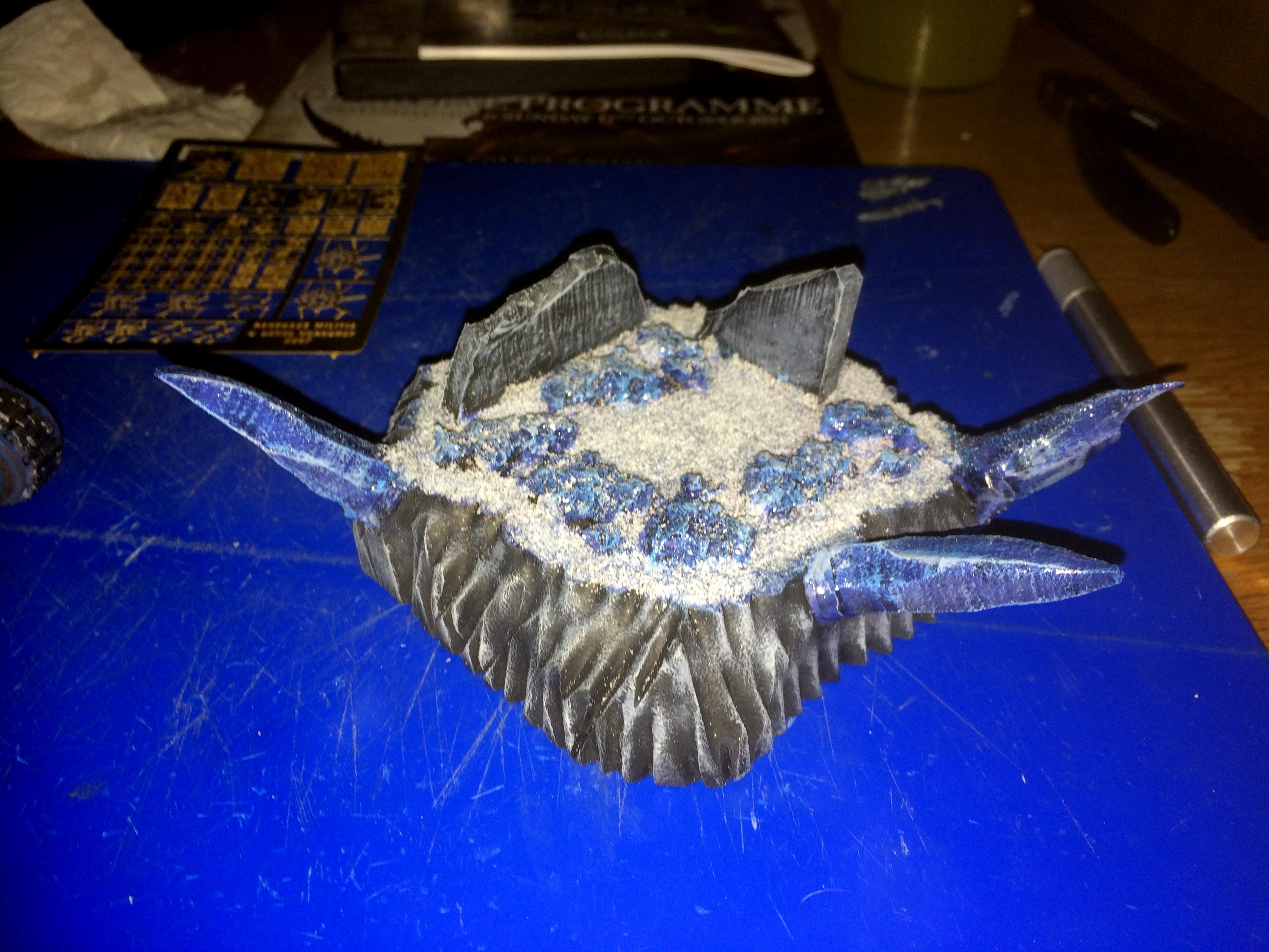 Diorama preparations near completion