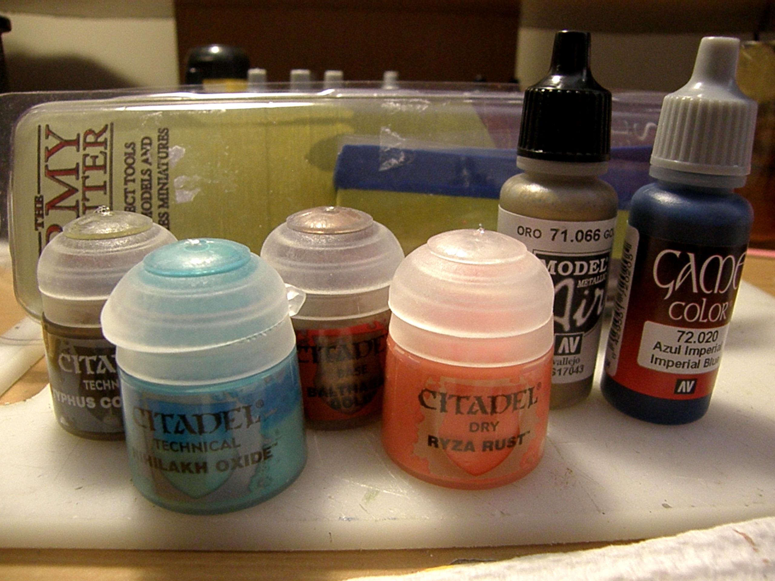 Paints, Supplies