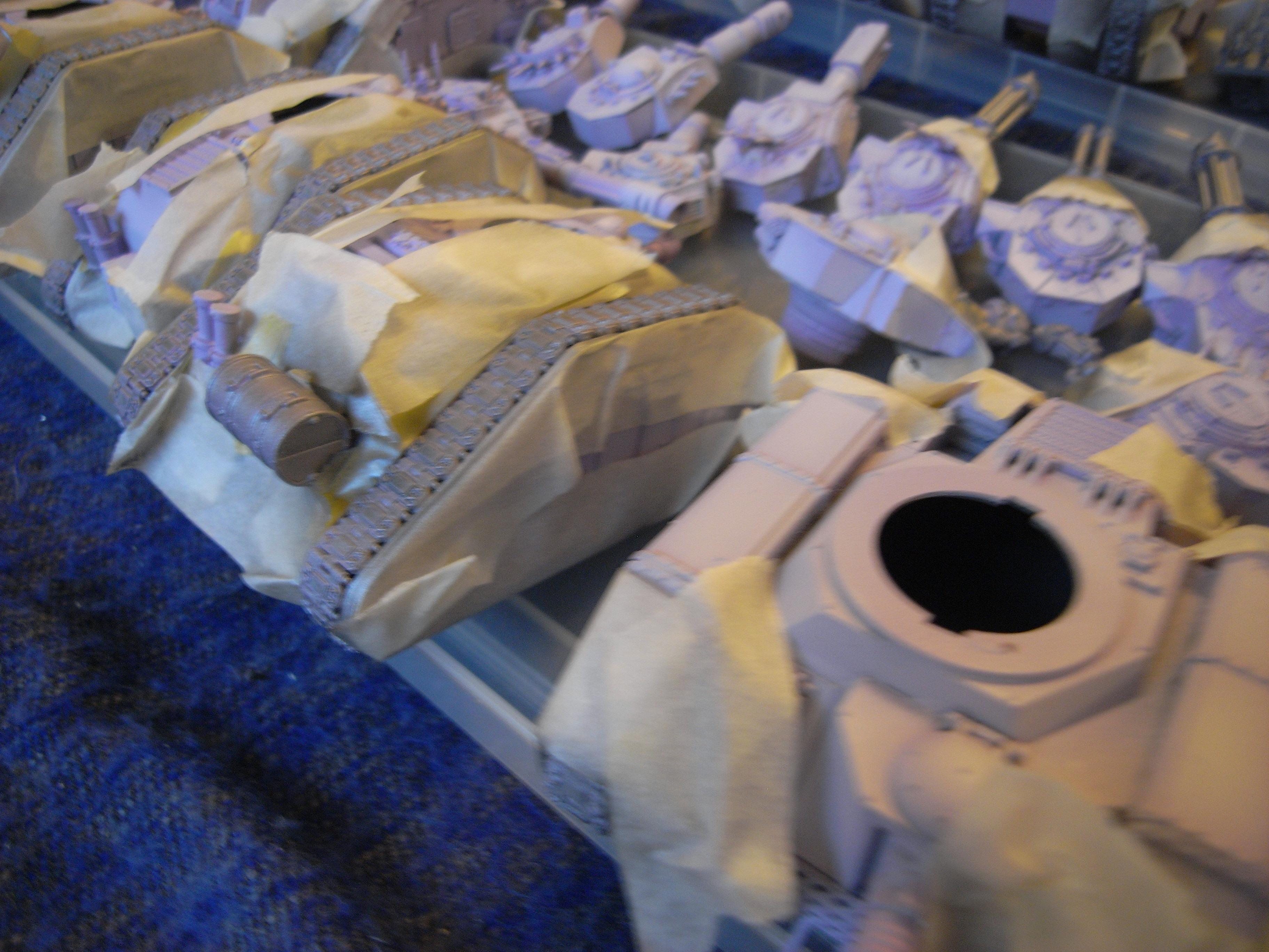 Tank Production Line WIP