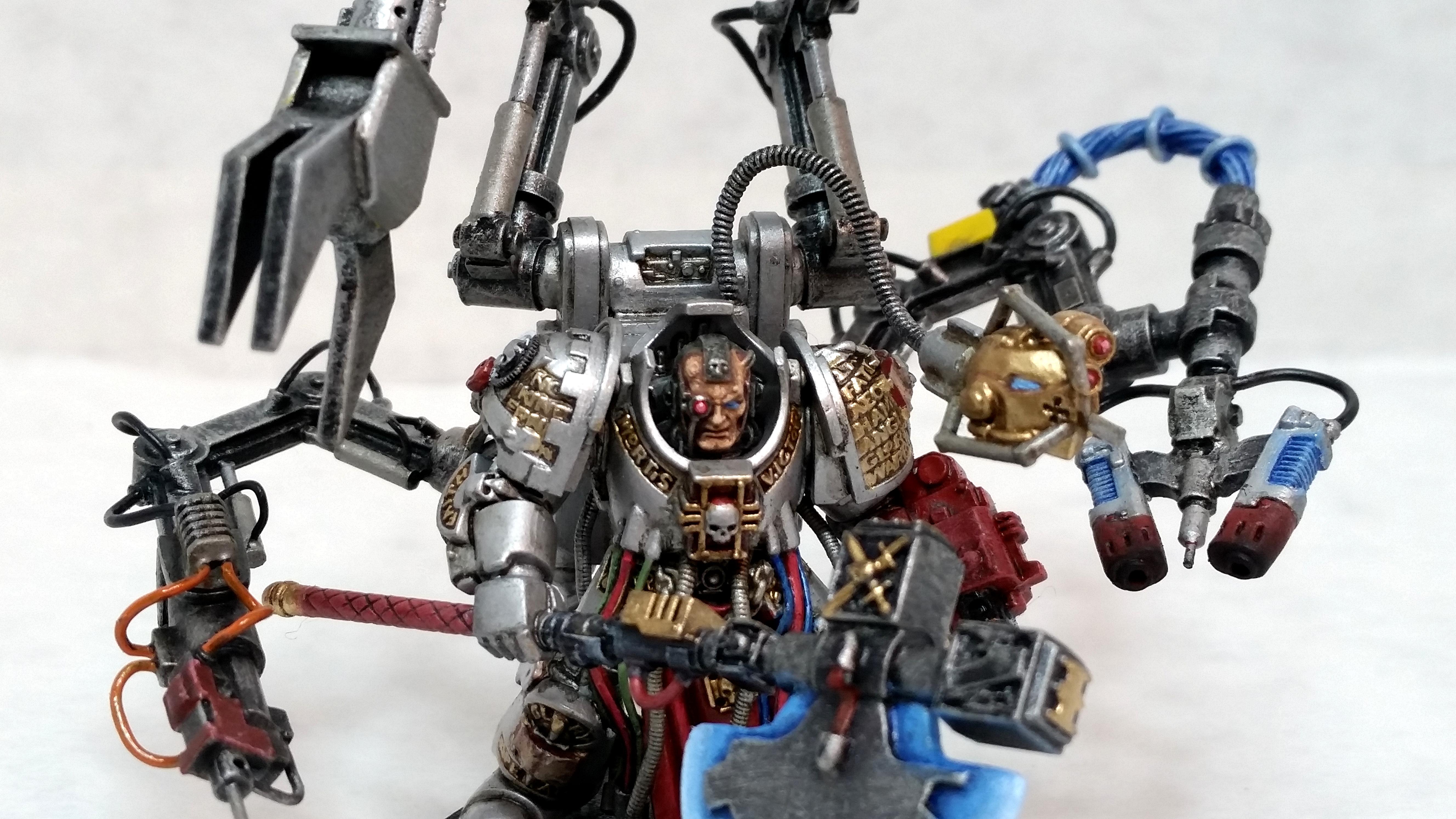 Conversion, Grey Knights, Scratch Build, Techmarine