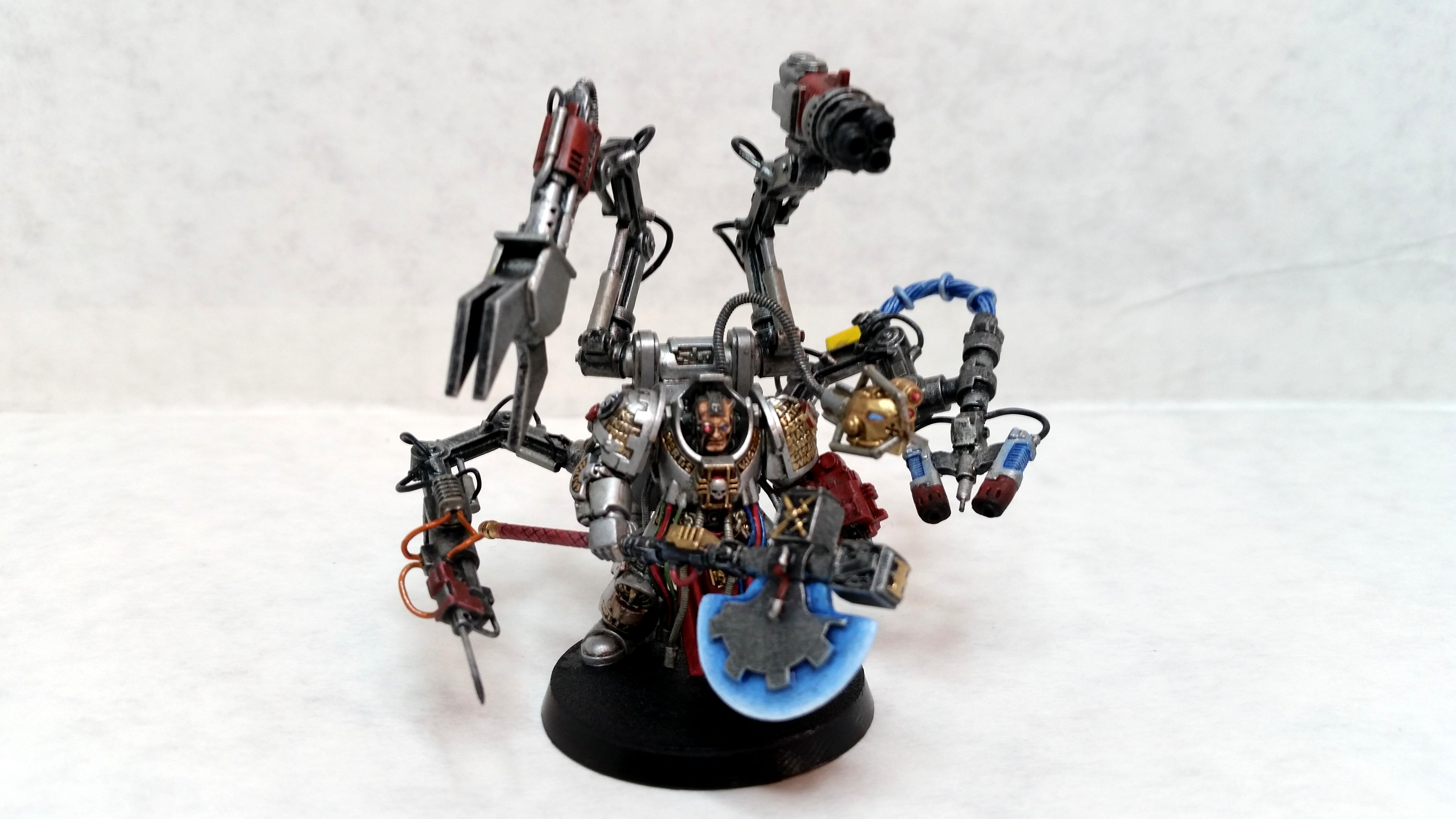 Conversion, Grey Knights, Scratch Build, Techmarine