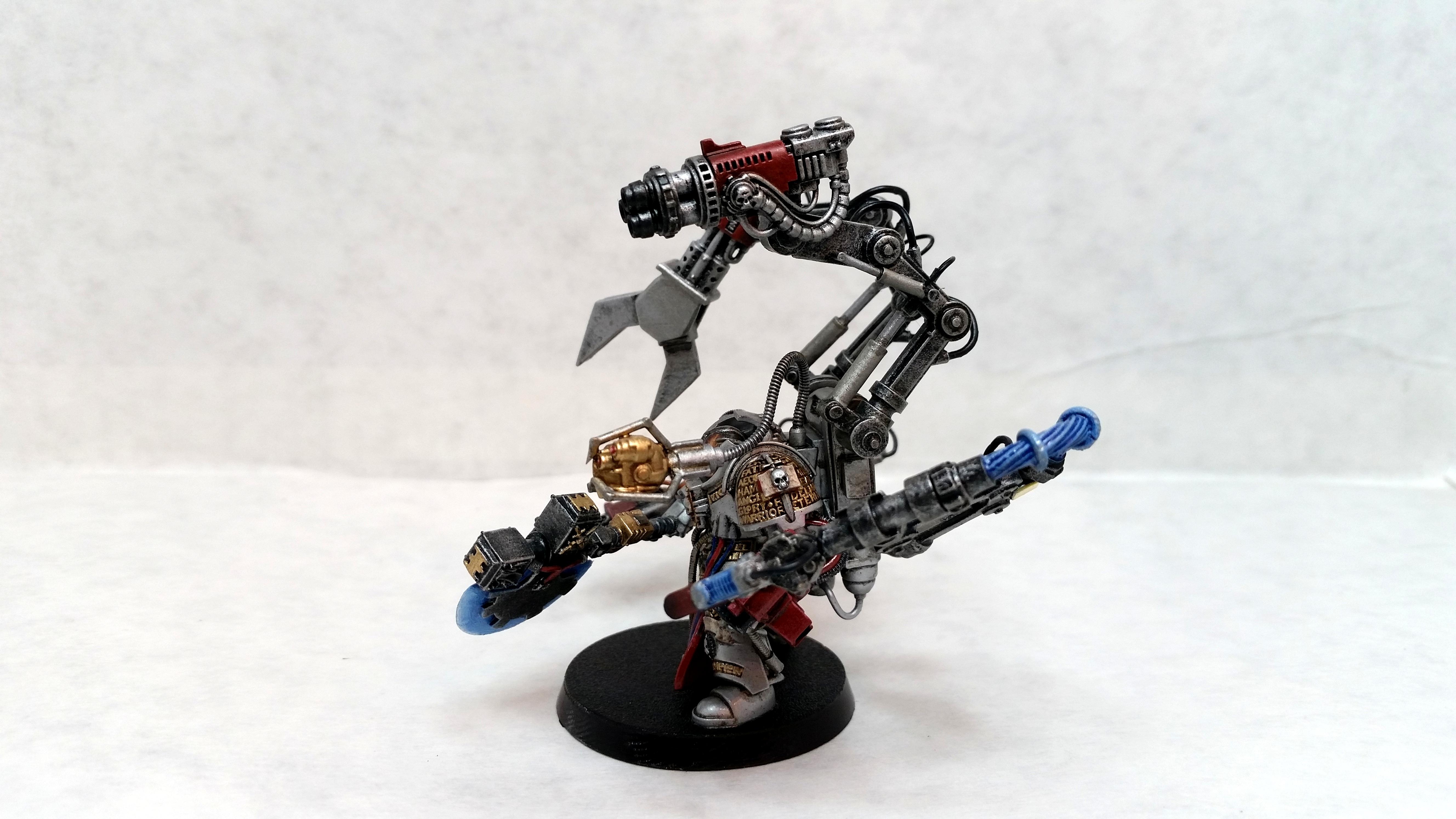 Conversion, Grey Knights, Scratch Build, Techmarine