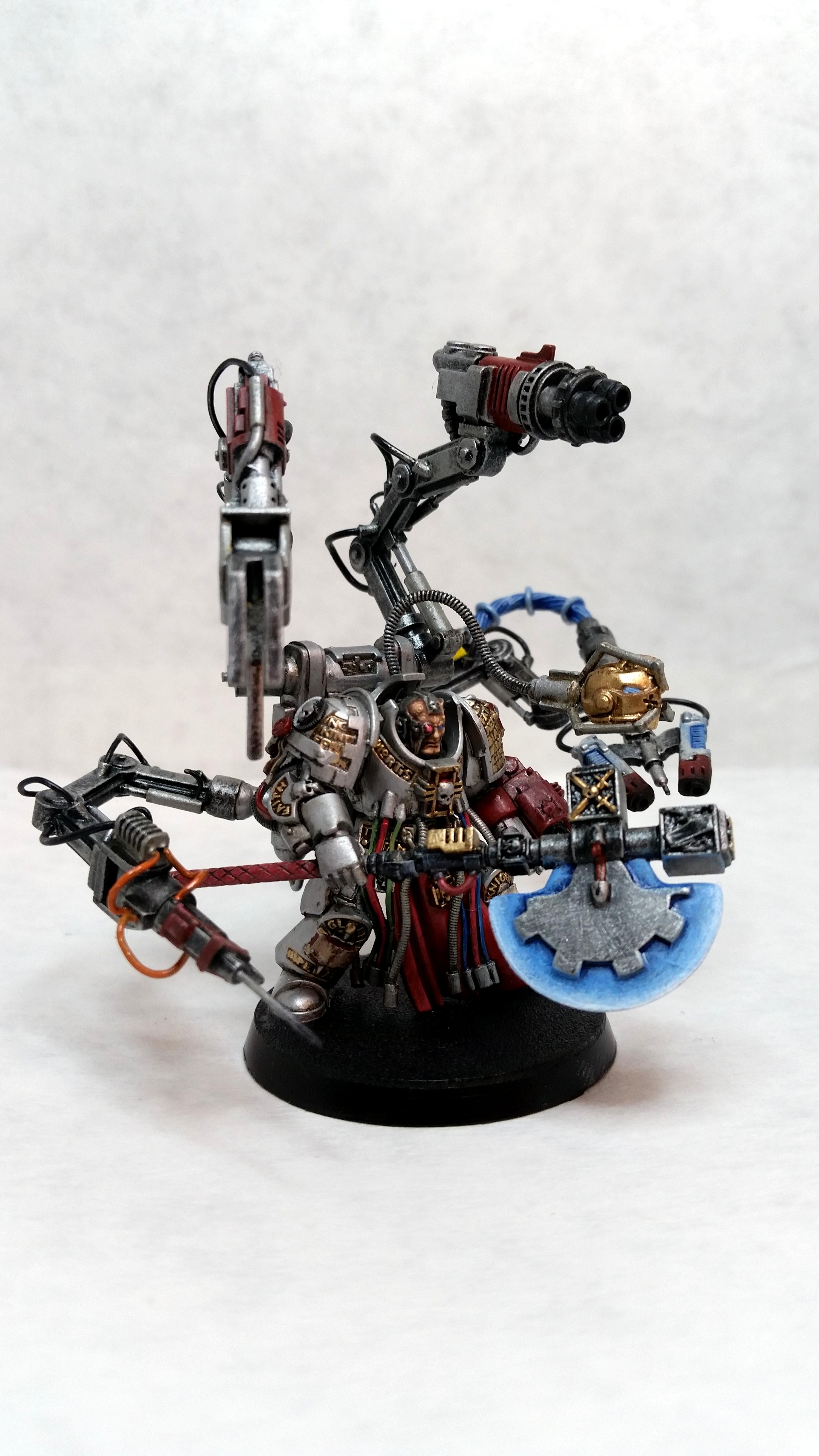 Conversion, Grey Knights, Scratch Build, Techmarine
