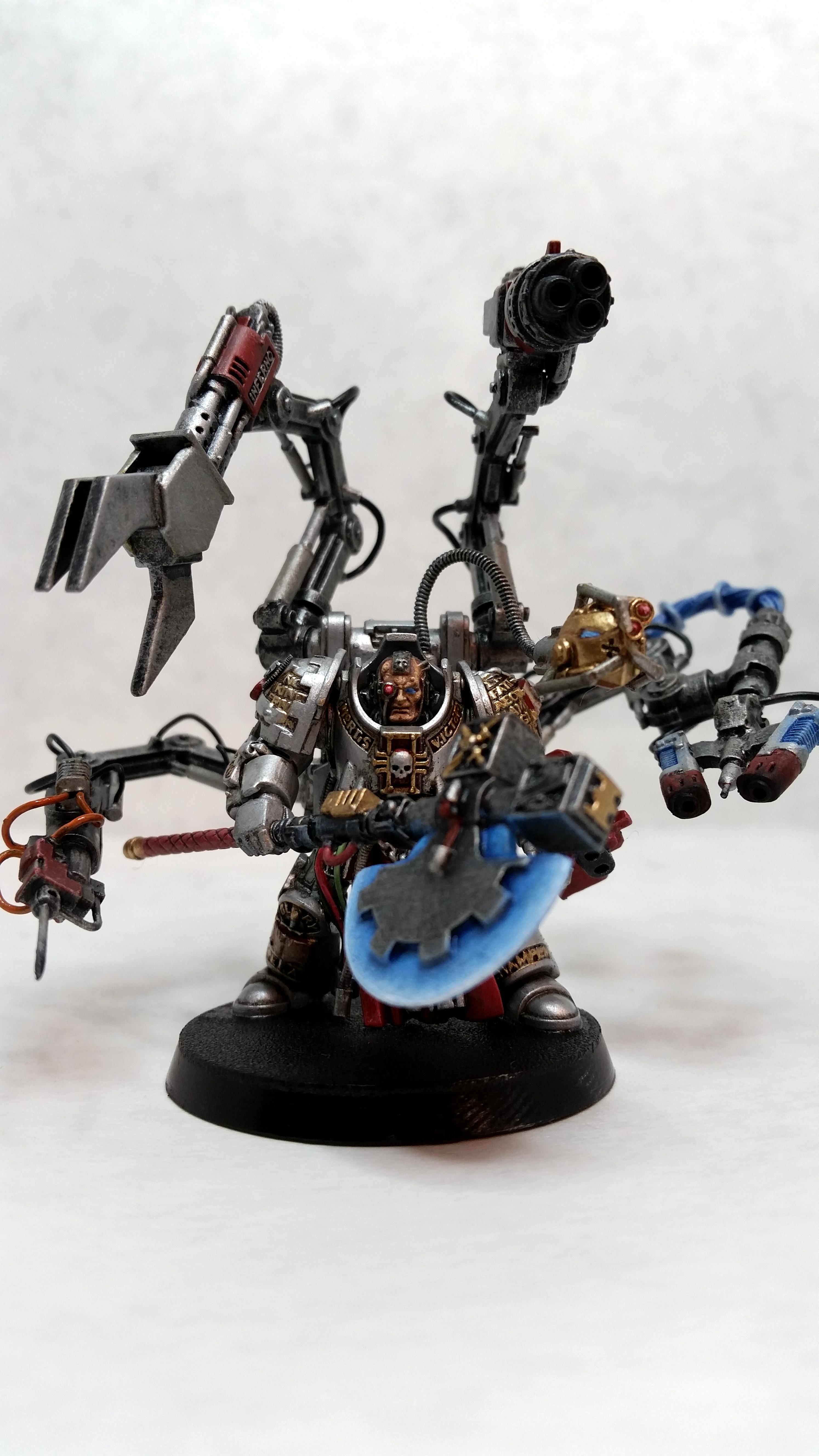 Conversion, Grey Knights, Scratch Build, Techmarine