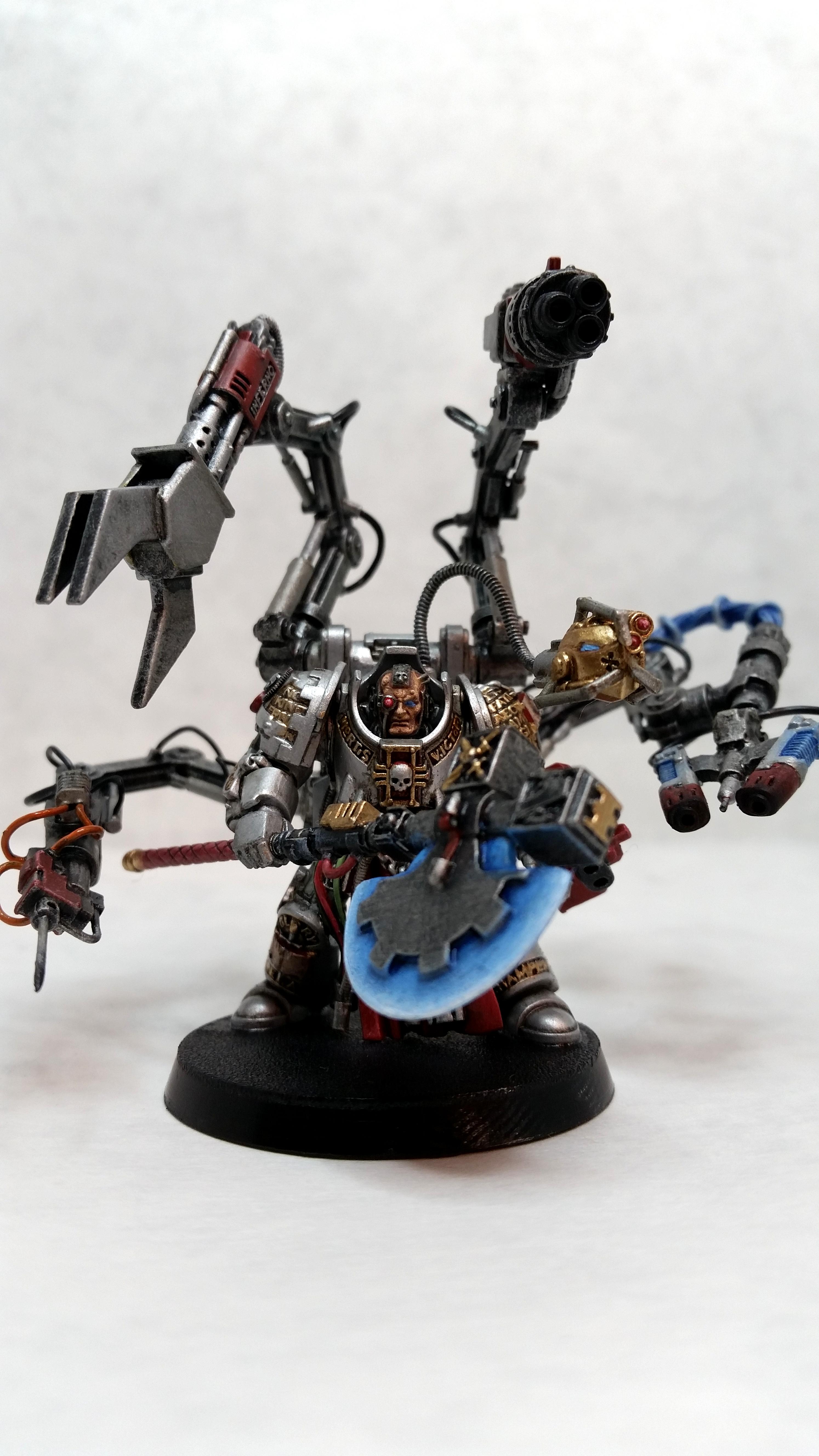 Conversion, Grey Knights, Scratch Build, Techmarine