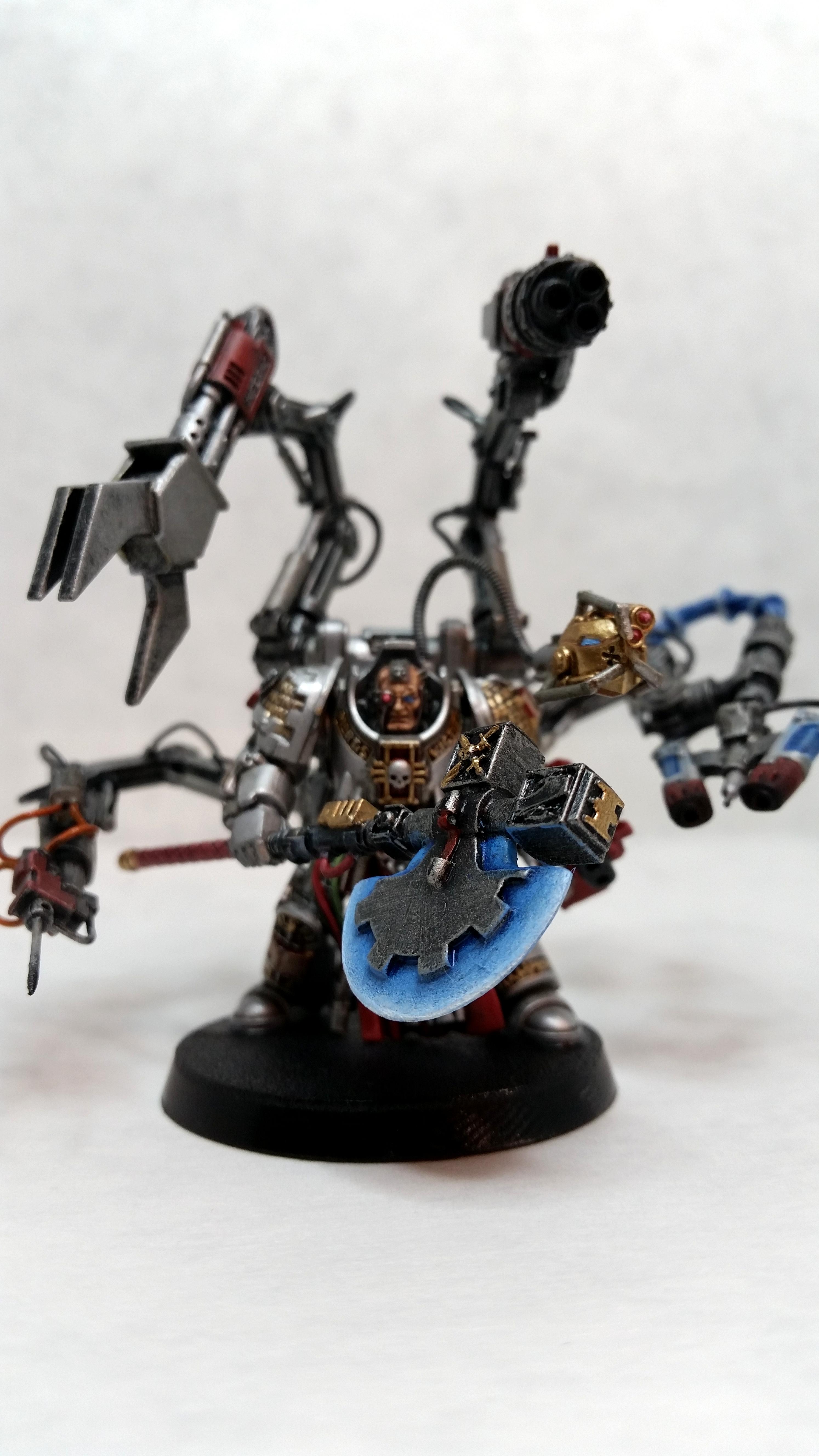 Conversion, Grey Knights, Scratch Build, Techmarine