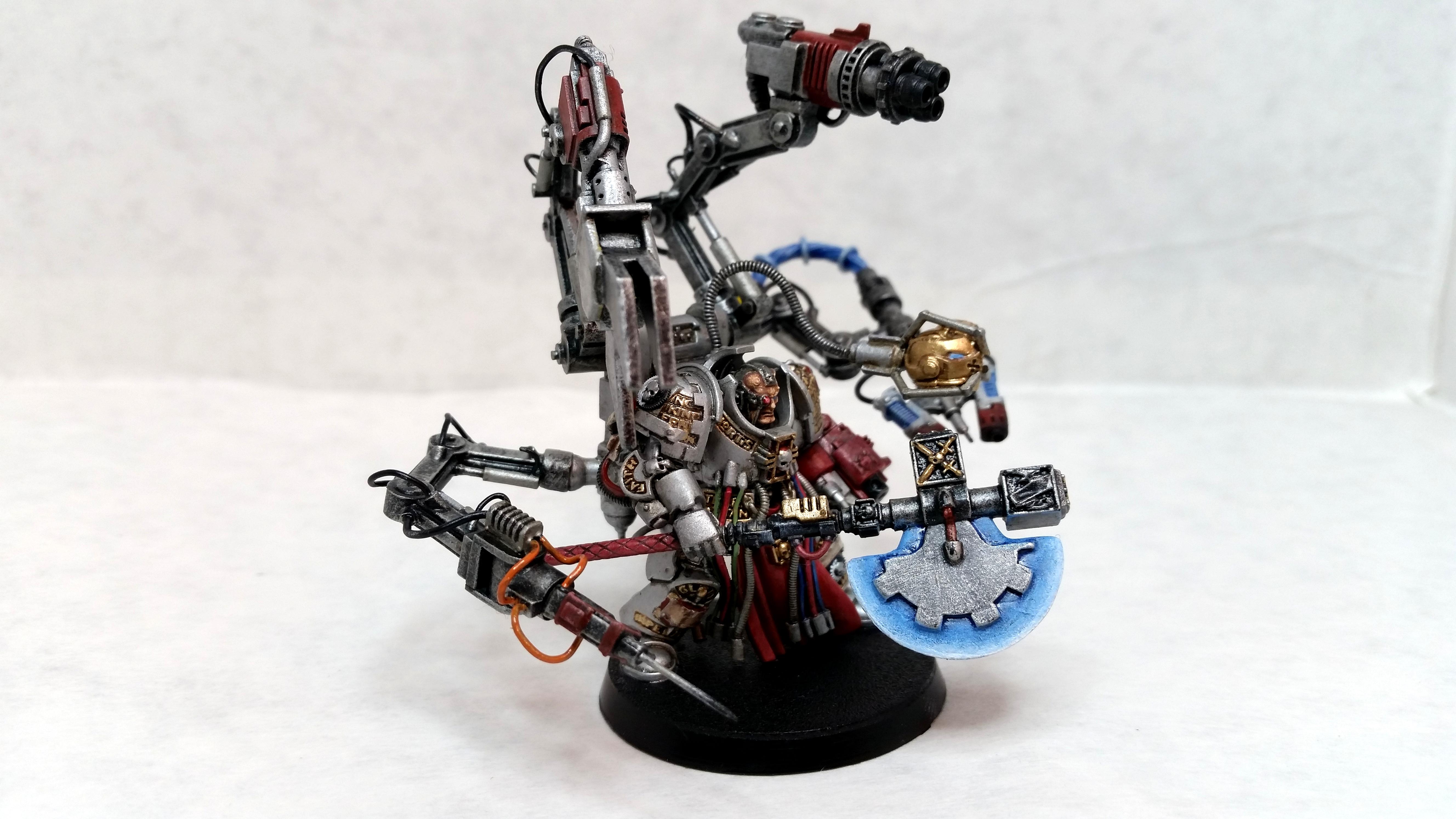 Conversion, Grey Knights, Scratch Build, Techmarine