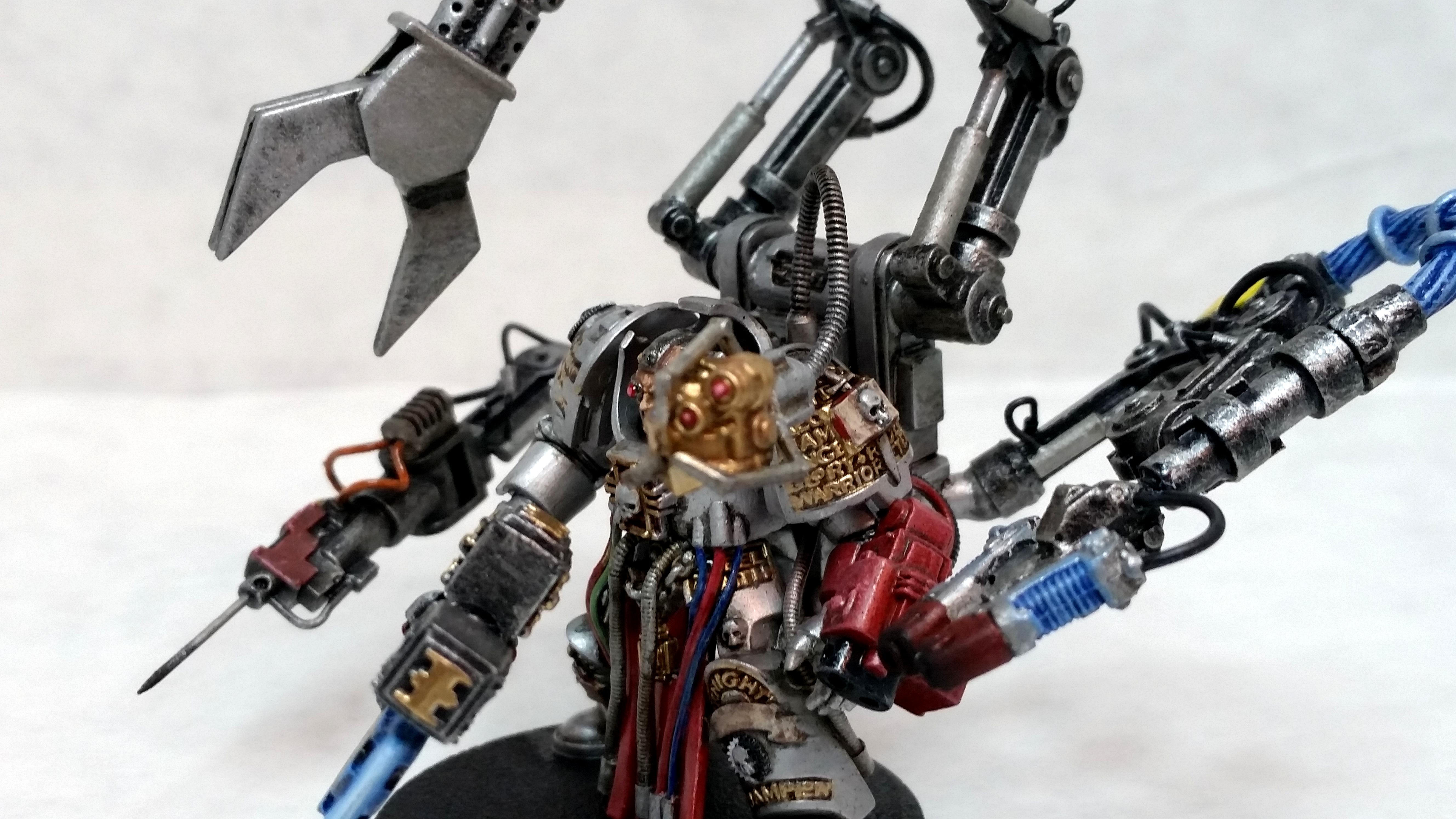 Conversion, Grey Knights, Scratch Build, Techmarine