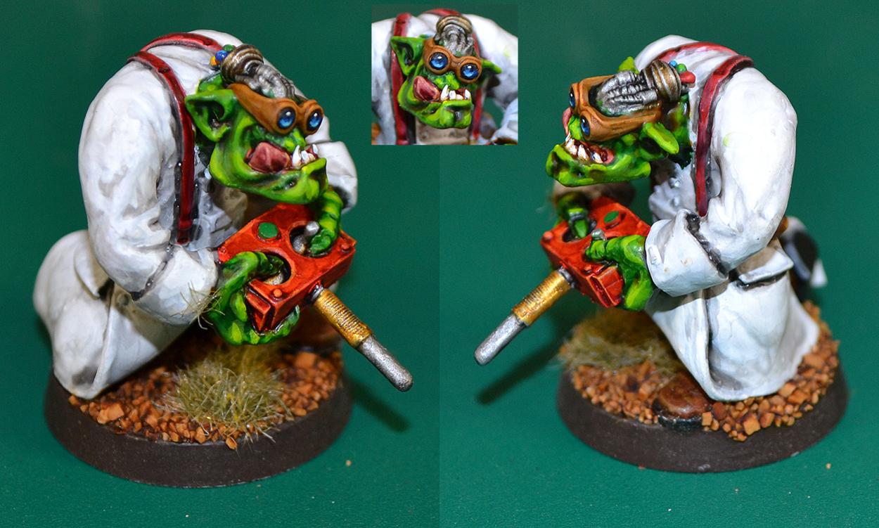 Bomb Squigs, Kromlech, Mad, Orks, Scientist, Warhammer 40,000