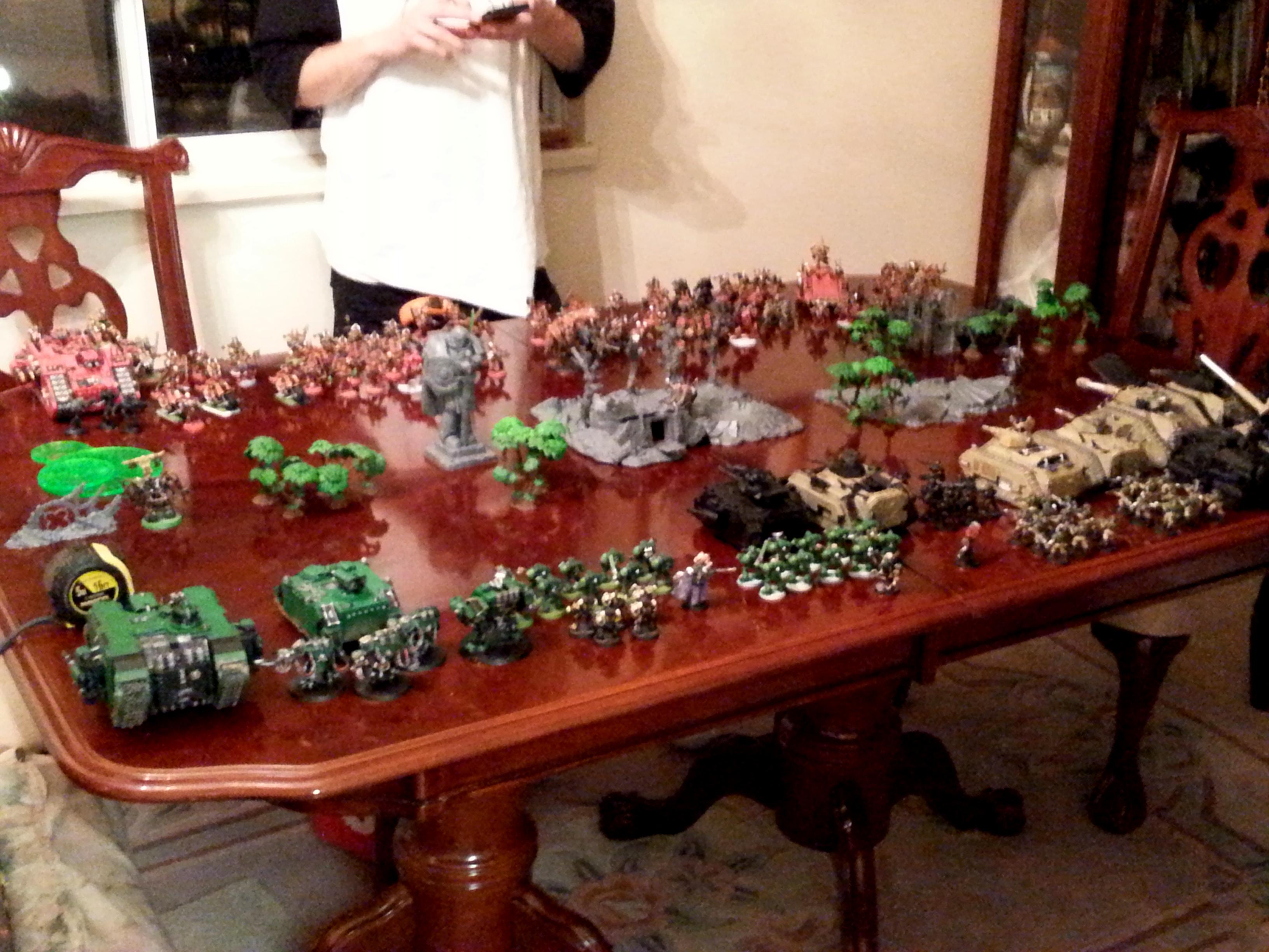 Apocolapyse, Chaos, Imperial Guard, Salamanders