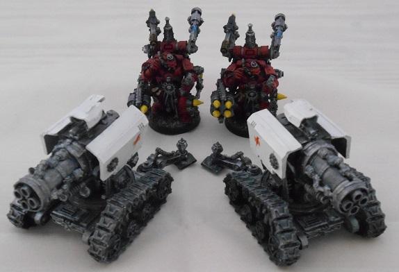 Army, Finished, Showcase, Space Marines, Thunderfire Cannon, White Scars