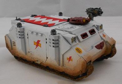 Army, Finished, Rhino, Showcase, Space Marines, Weathered, White Scars