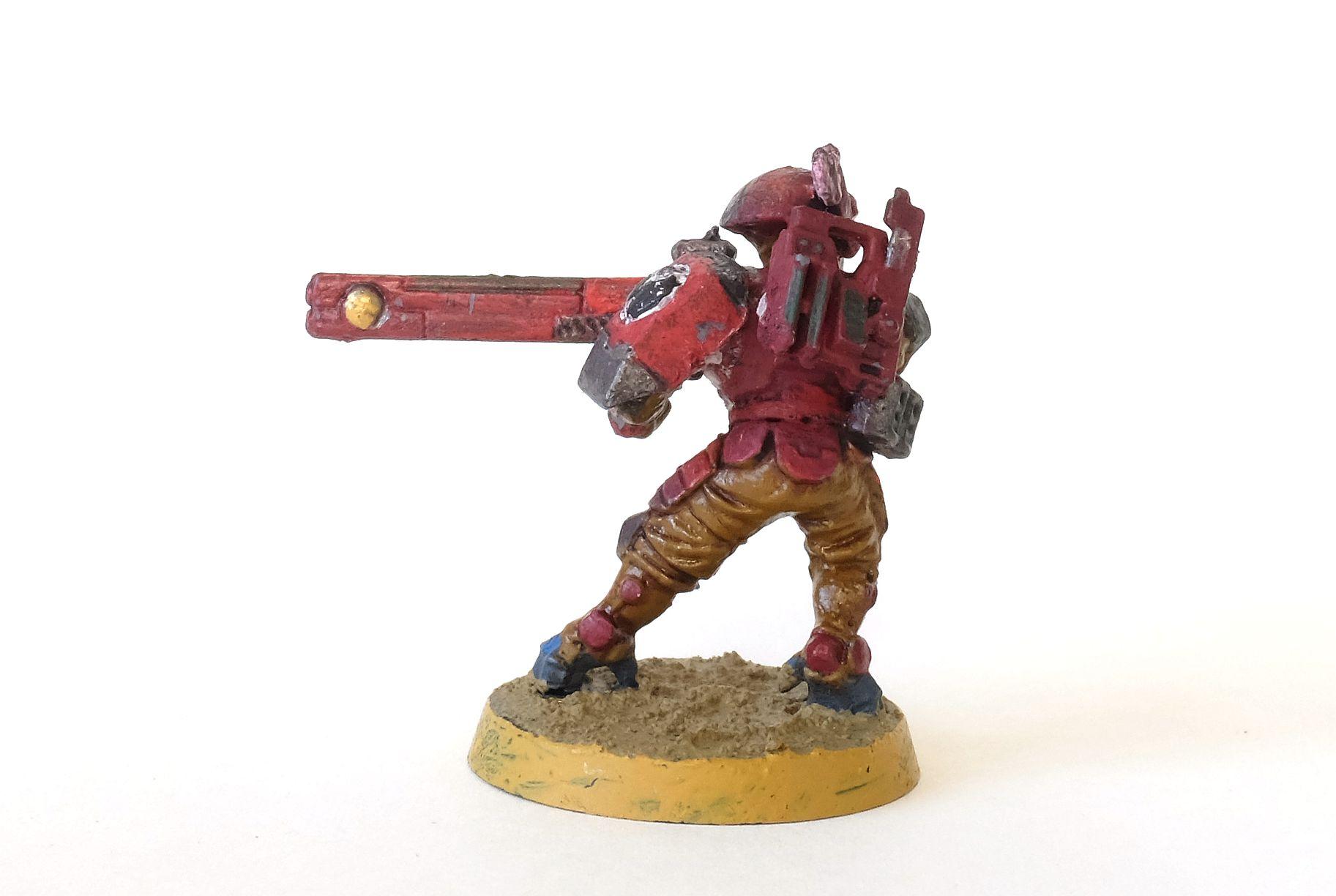 Back, Fire Warriors, Tau Fire Warrior Back