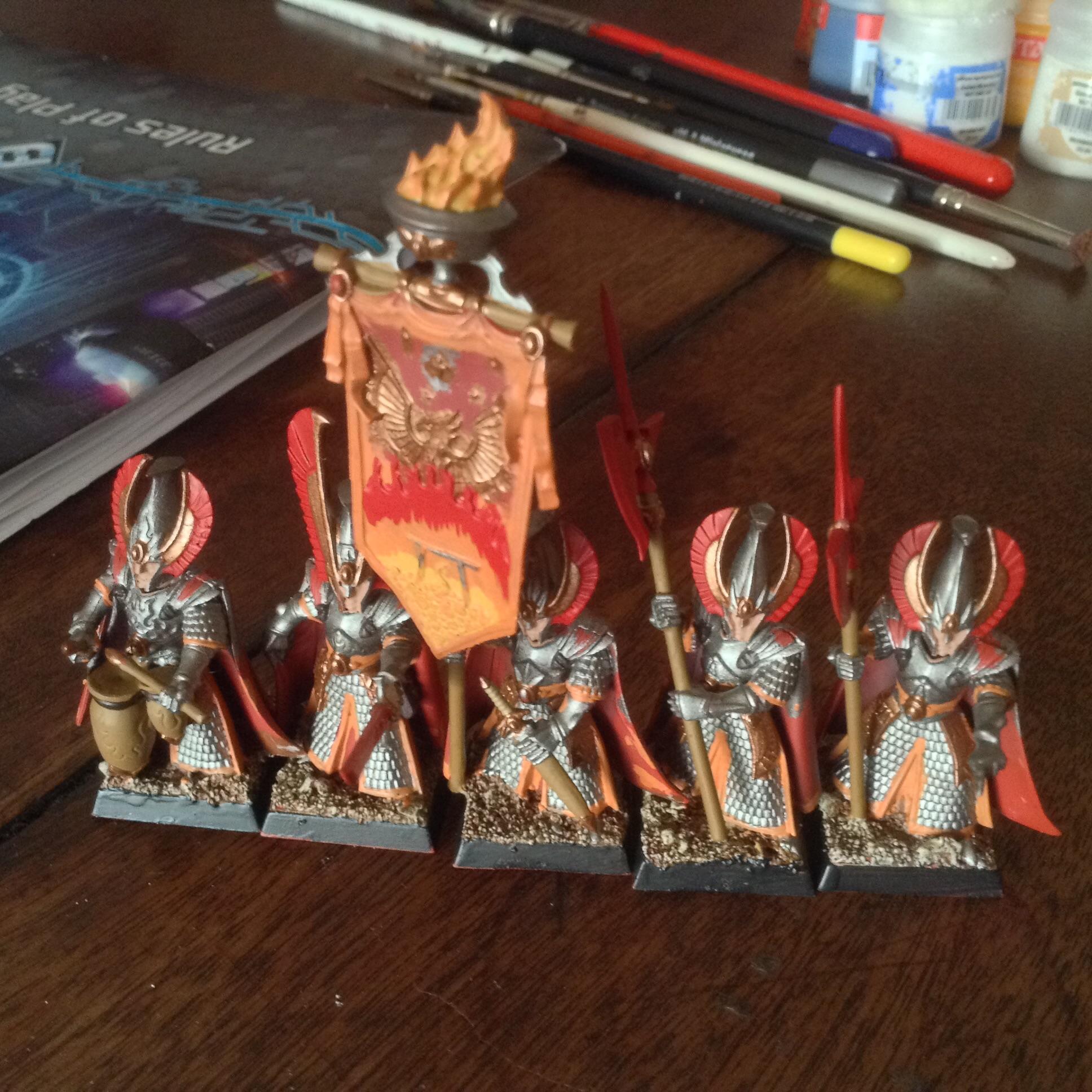 High Elves, Phoenix Guard, Warhammer Fantasy