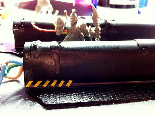 power cable tap hazard stripe test
