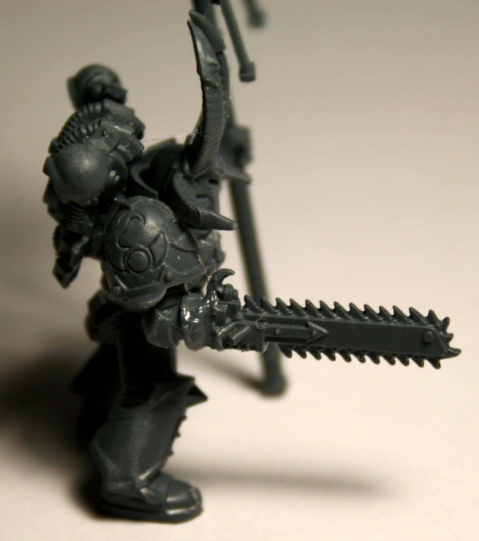 Chaos Space Marines, Mutation, Standard, Tzeentch, Unpainted, Work In Progress