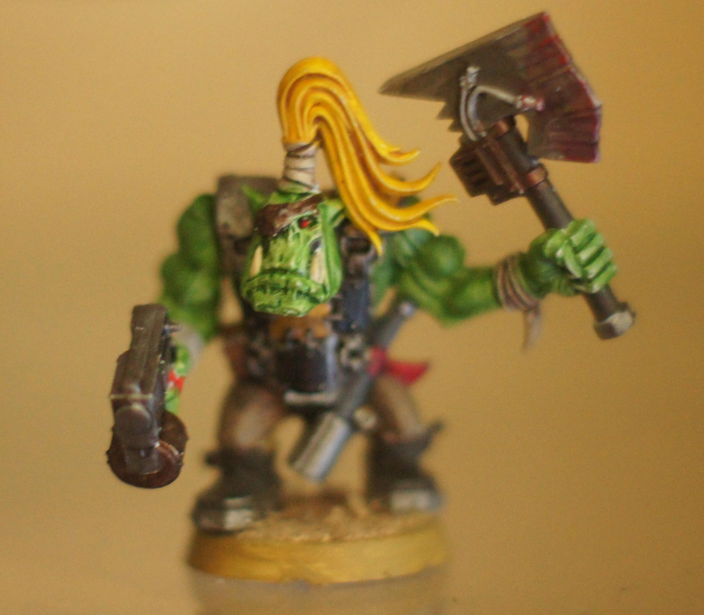 Ork Orks 40k, Plastic ork