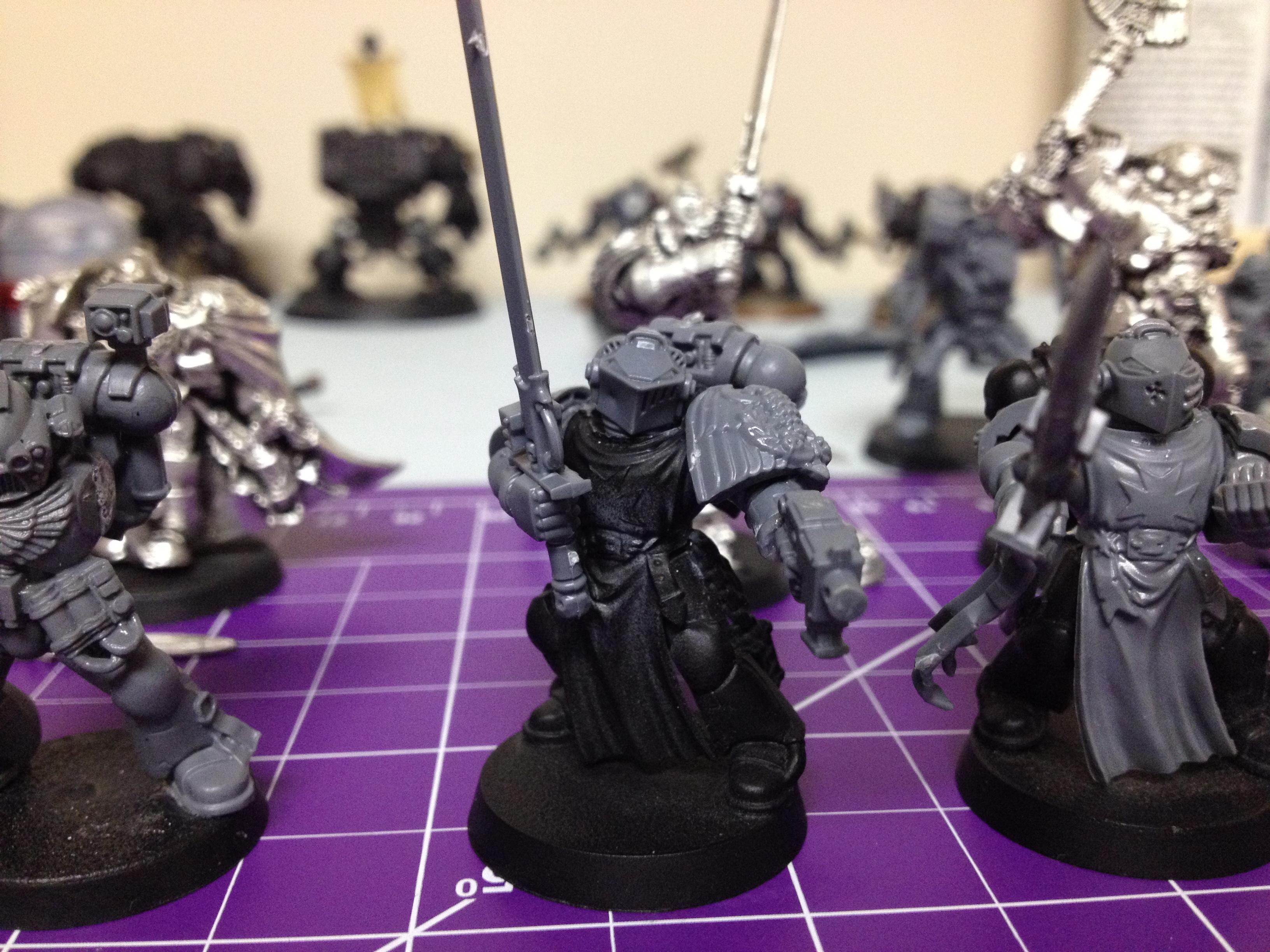 This will probably be my company sergeant. I really like how his pose turned out. Kinda has a no-bullshit look to him. 