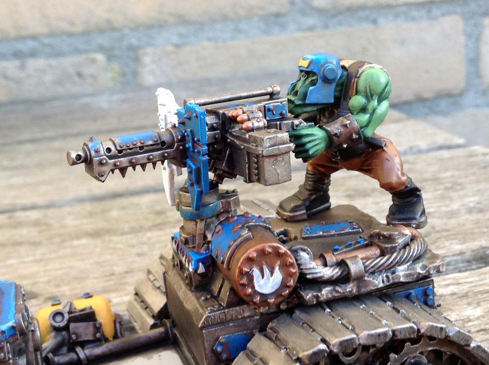 Deathskulls, Kromlech, Orks, Wartrakk, Work In Progress