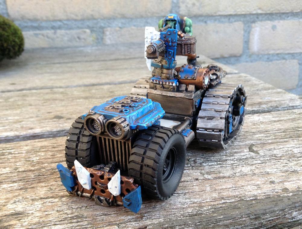 Deathskulls, Kromlech, Orks, Wartrakk, Work In Progress