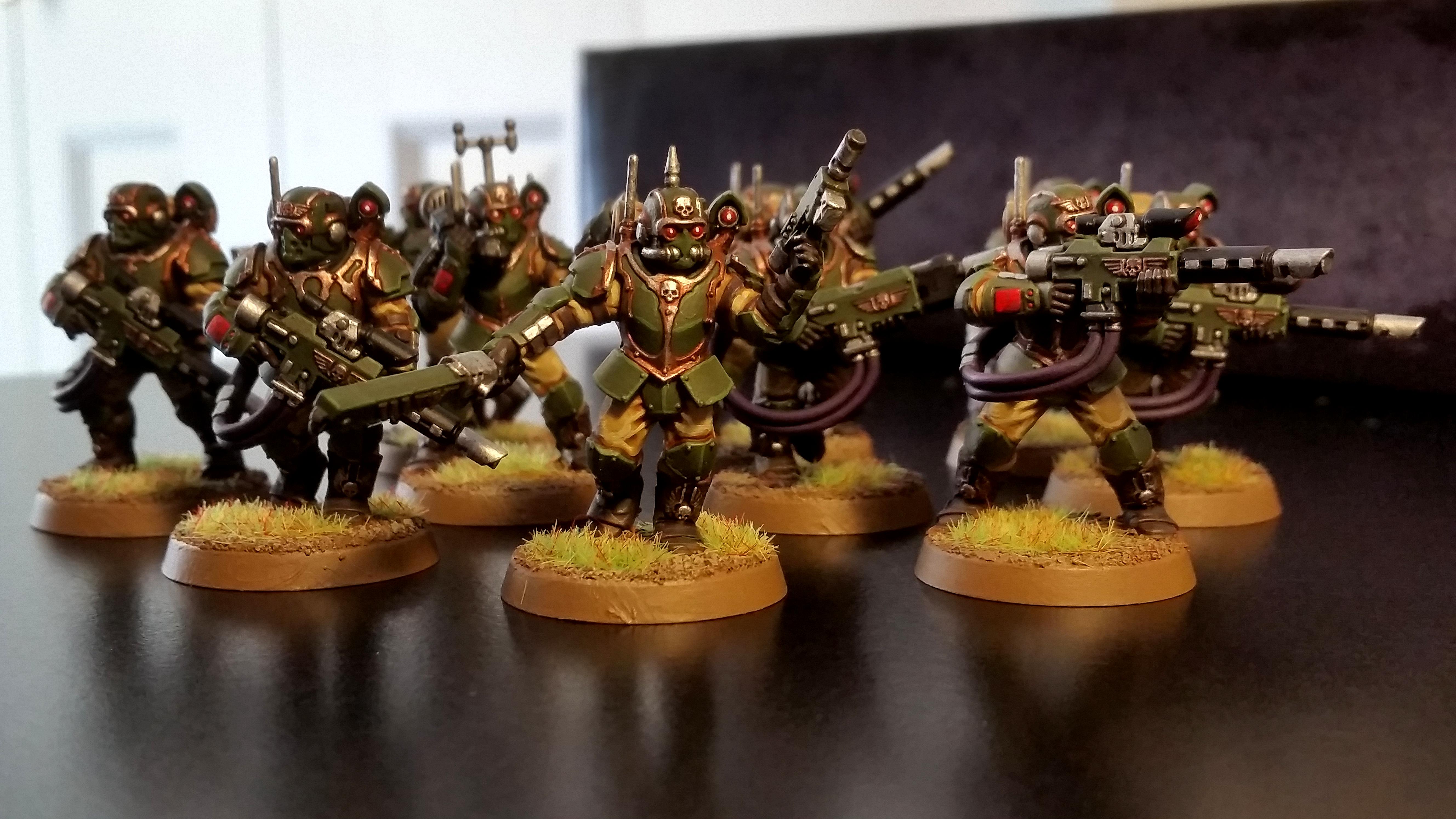Astra Militarum, Imperial Guard, Kasrkin, Militarum Tempestus, Scions