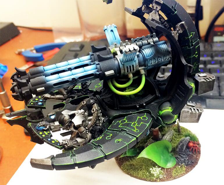 Annihilation Barge, Jungle, Necrons