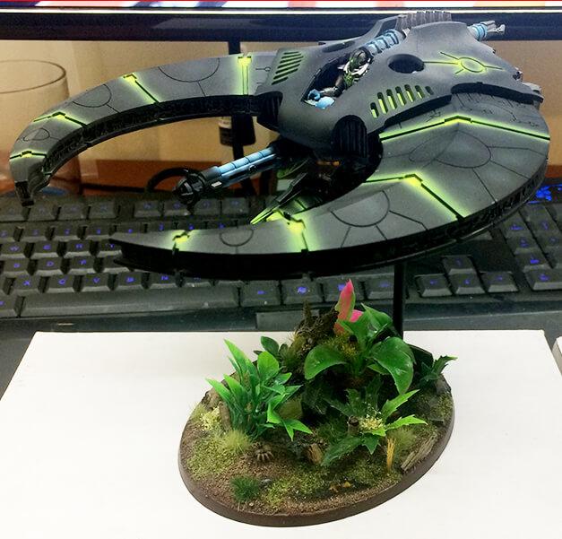 Jungle, Necrons, Night Scythe #1