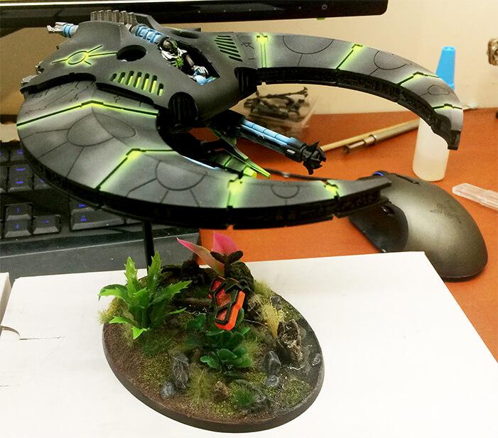 Jungle, Necrons, Night Scythe #2