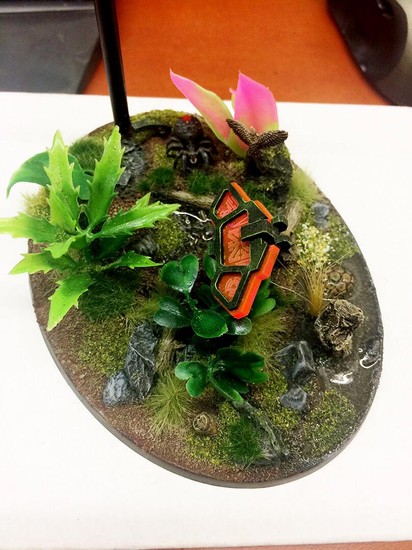 Jungle, Necrons, Bases