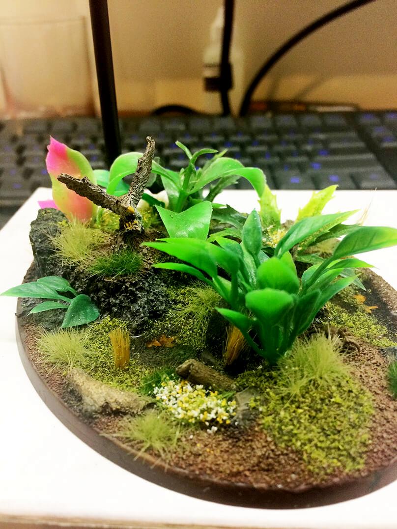 Jungle, Necrons, Bases