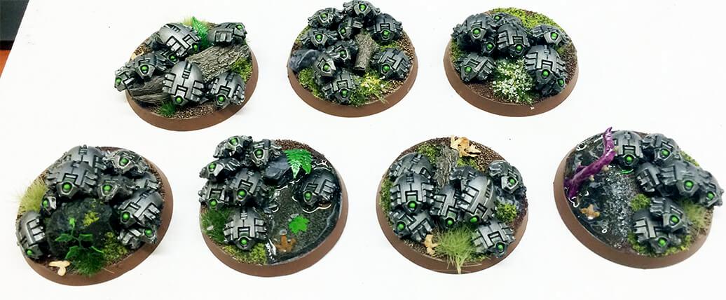 Jungle, Necrons, Scarab Swarm 1