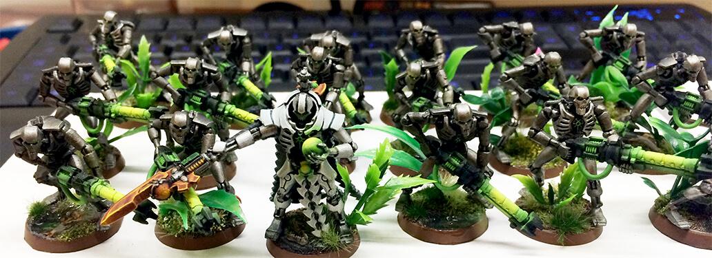 Jungle, Necrons, Warriors &amp; Overlord