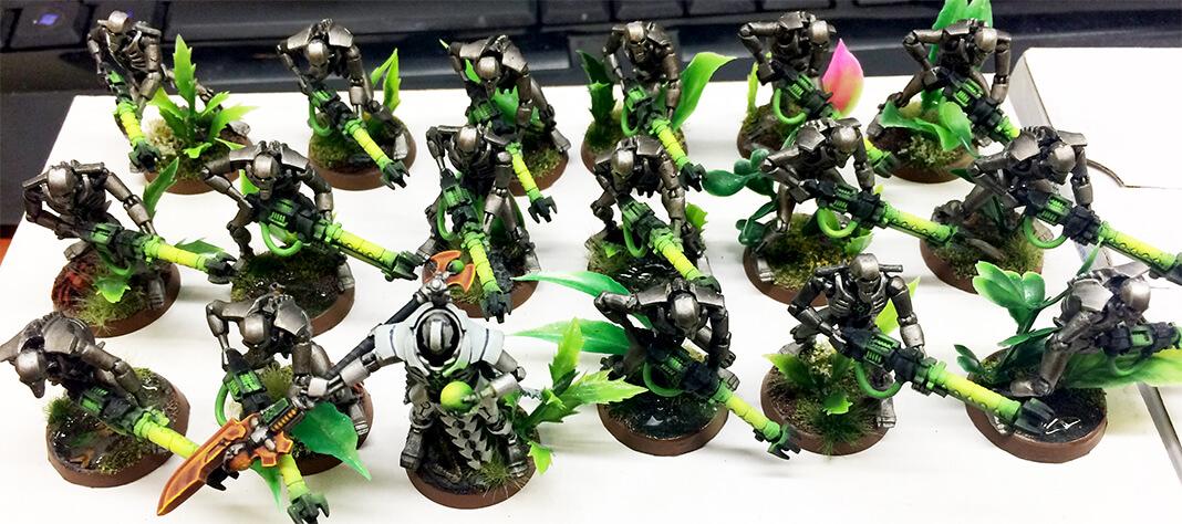 Jungle, Necrons, Warriors &amp; Overlord