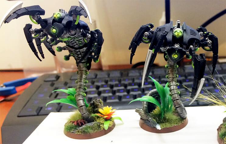 Jungle, Necrons, Wraiths 2