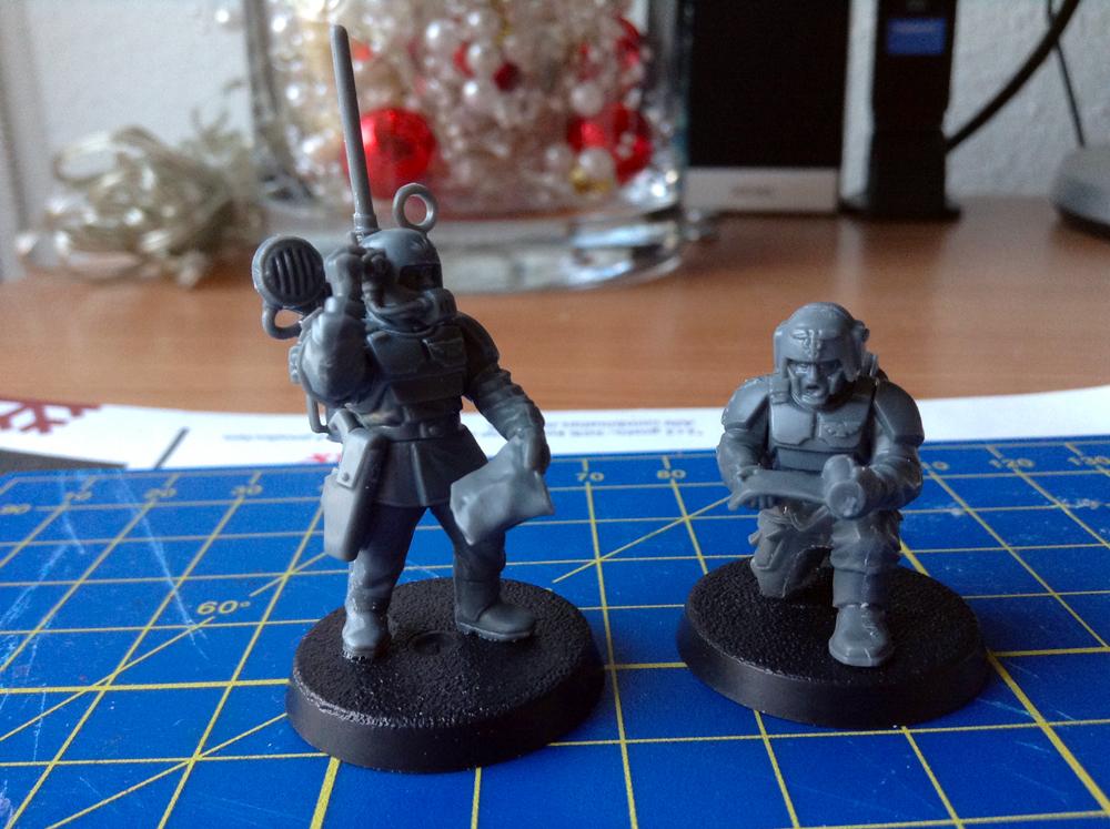 Command Squad, Imperial Guard, Work In Progress