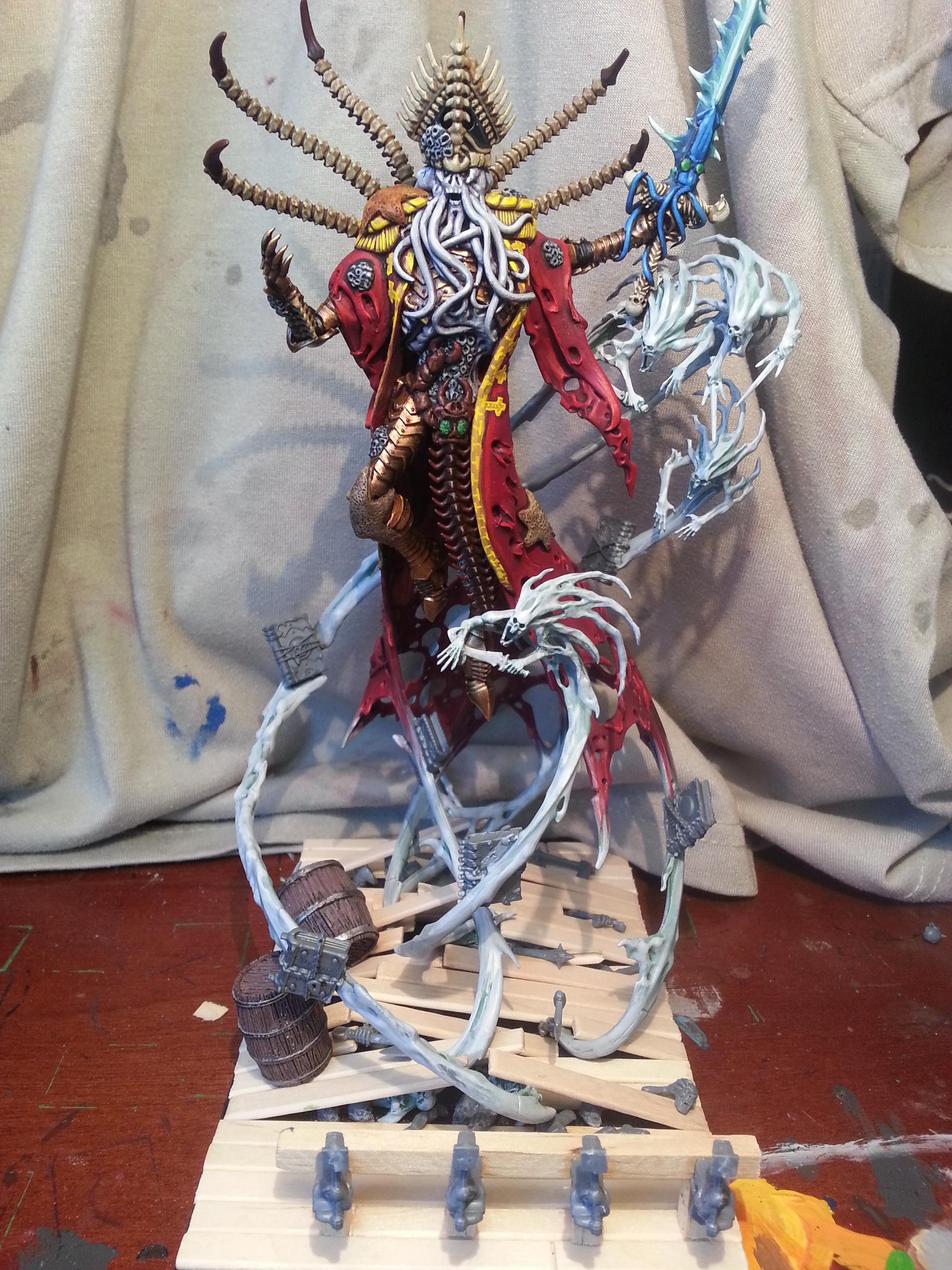 Davy Jones, Nagash, Pirate, Undead, Warhammer Fantasy, Zombie
