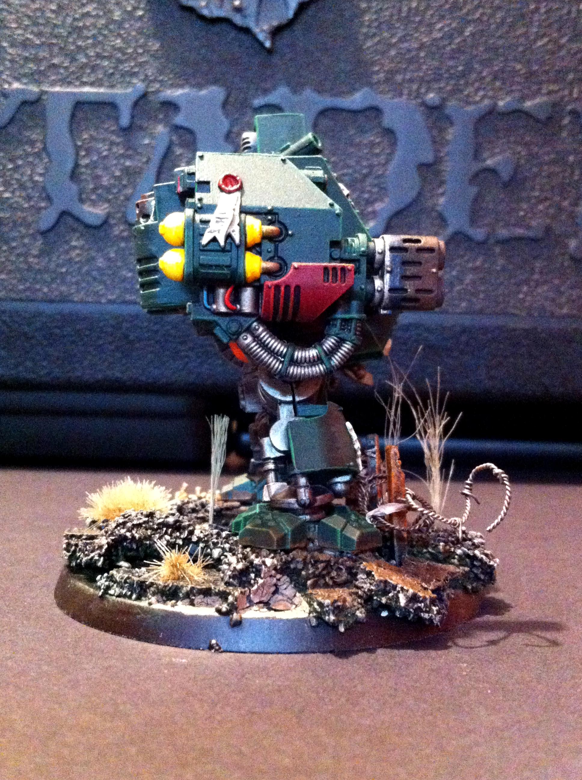 Black Reach Dread, Dark Angels, Dark Angels Dreadnought, Dreadnought Multi-melta