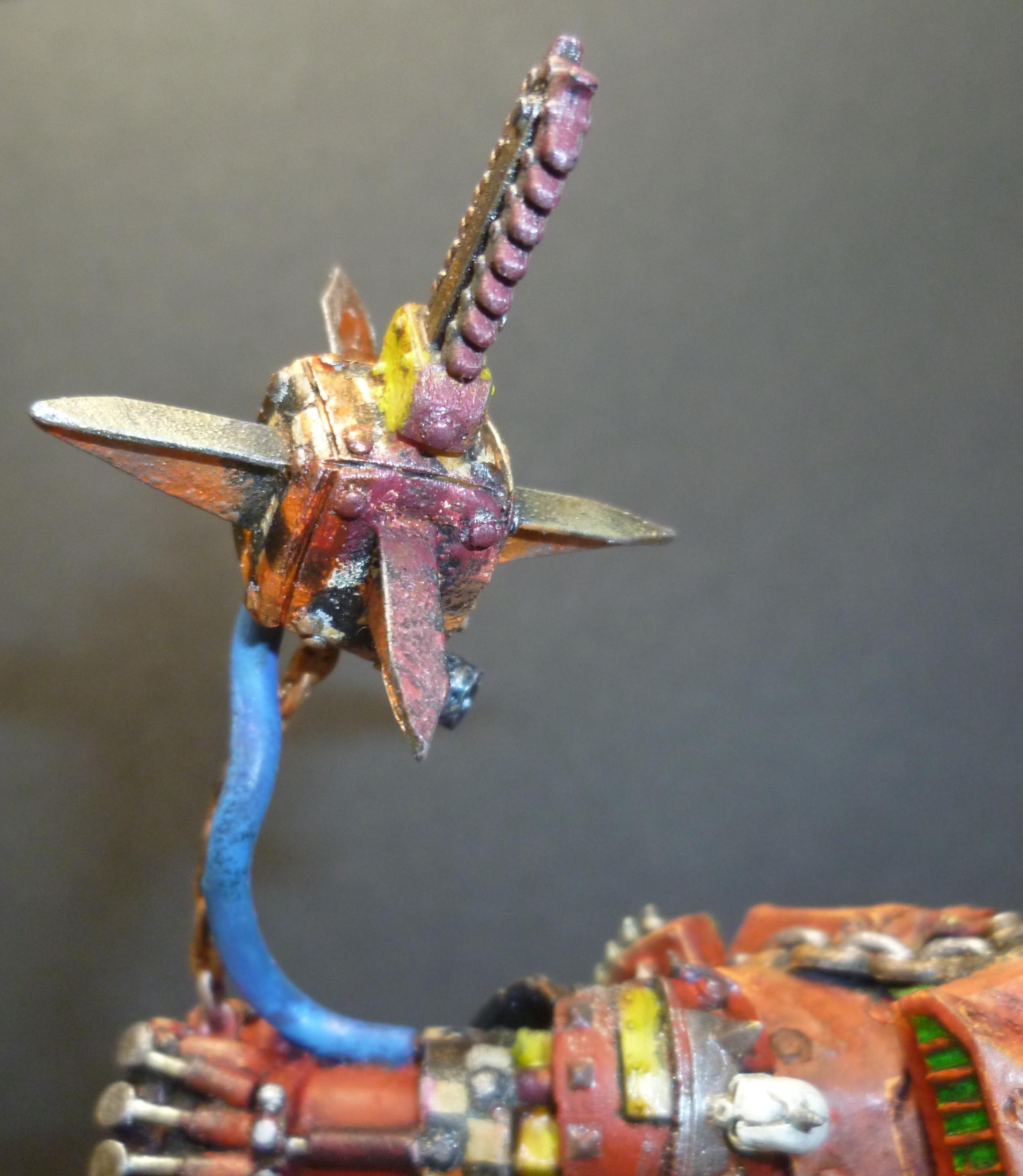 Orks, Wraboss, Chain flail nasty thing!