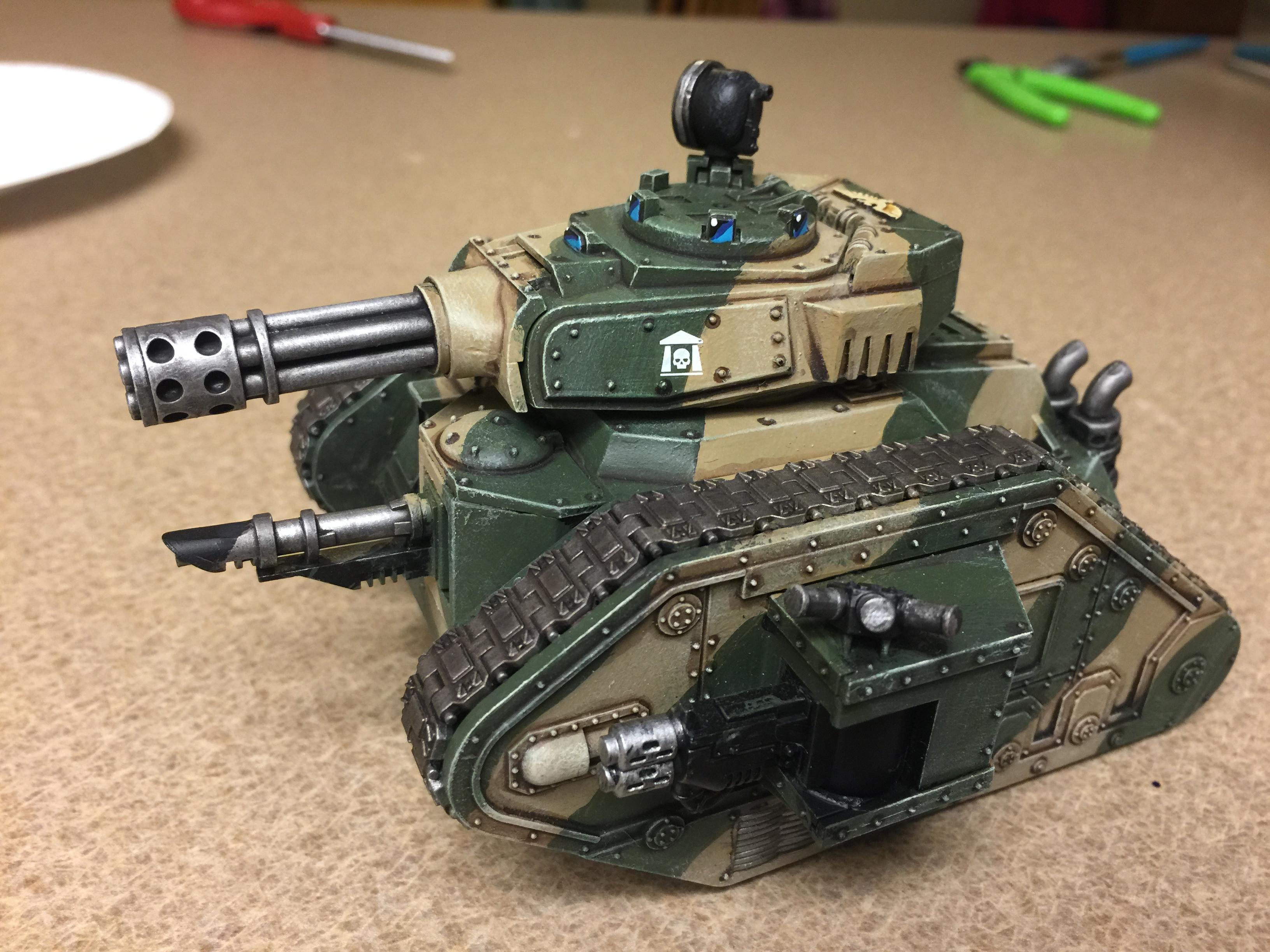 Astra Militarum, Imperial Guard, Leman Russ, Warhammer 40,000