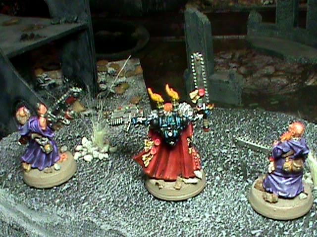 Back of Cannoness and priests