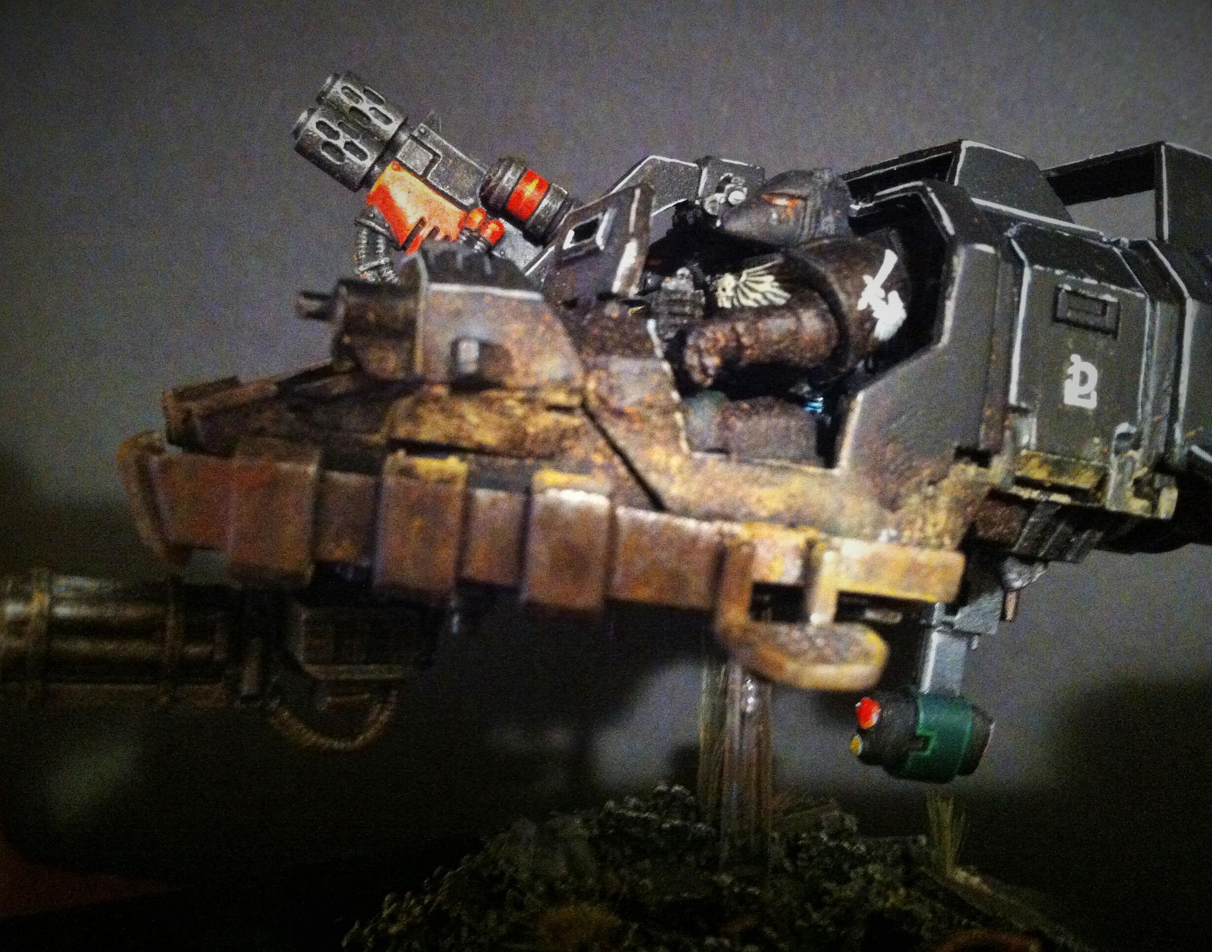 Ravenwing Speeder L-H View