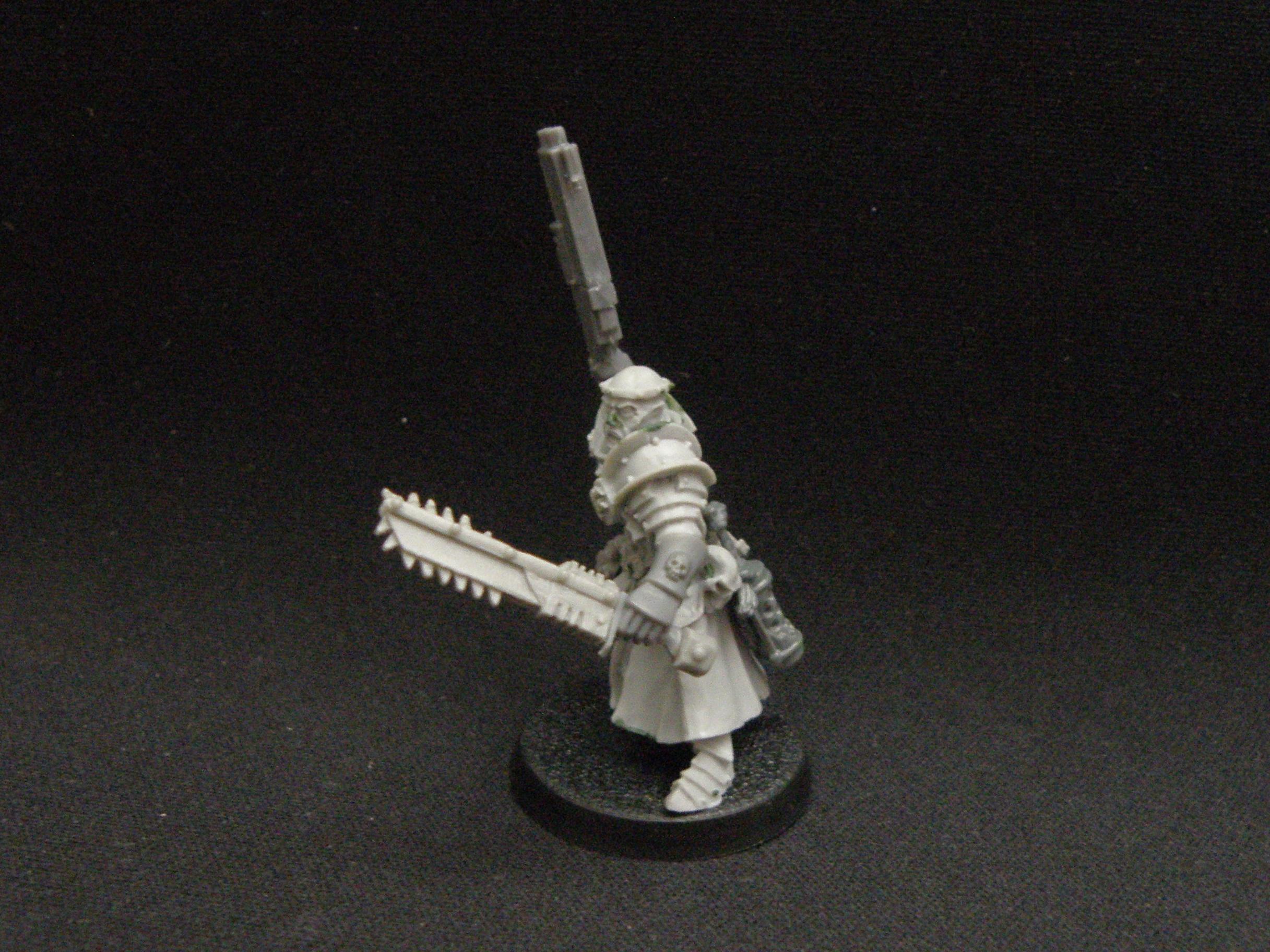 Armor, Chainsword, Conversion, Priest, Shotgun