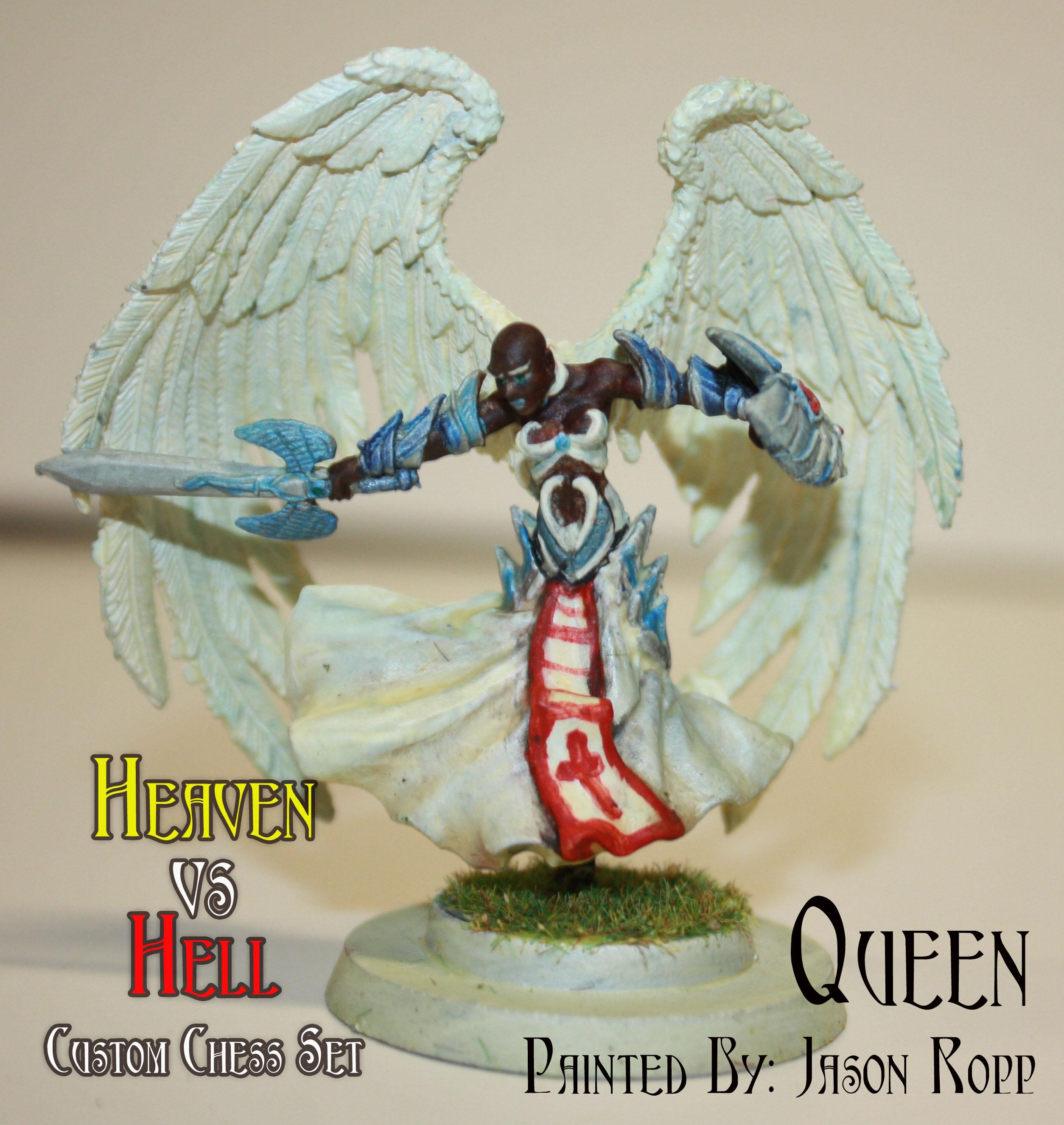 Angel, Bishop, Castle, Chess, Custom, Daemons, Devils, Dragon, Dugeons And Dragons, Dungeons And Dragons, Heavan, Hell, King, Knights, Nightmare Chess, Pawn, Queen, Rook, Set, Succubus, Vs, Warhammer Fantasy