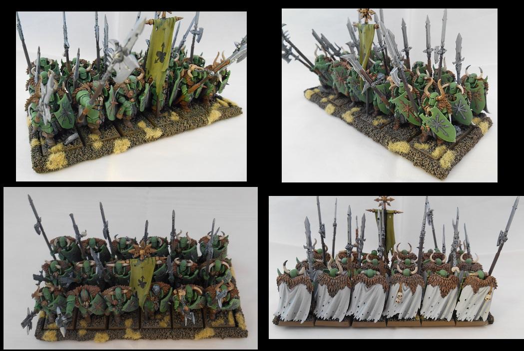 Chaos, Halberds, Nurgle, Warriors