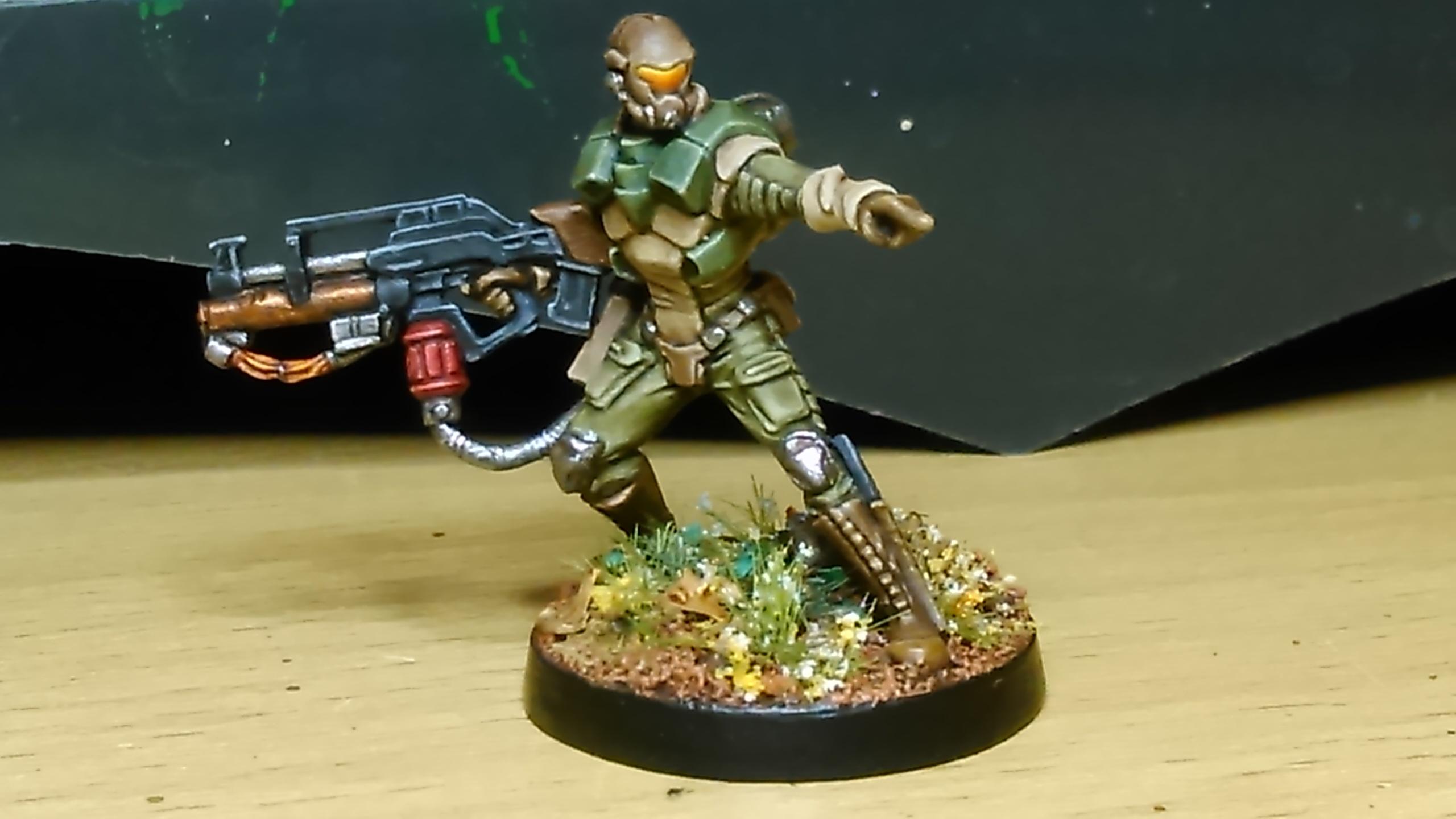 Naffatun Rifle + Heavy Flamethrower