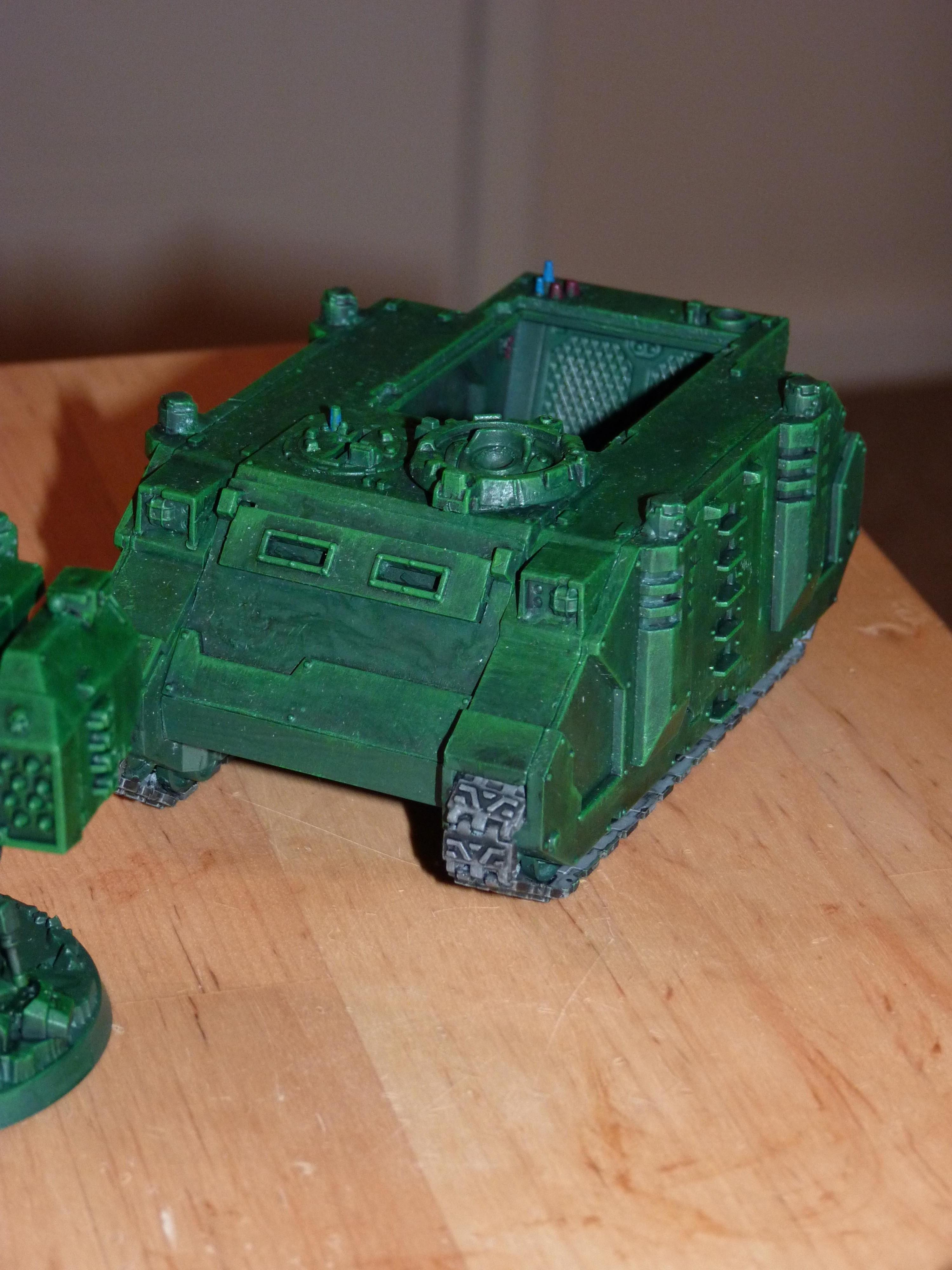 Dark Angels, Rhino, Space Marines, Warhammre 40k