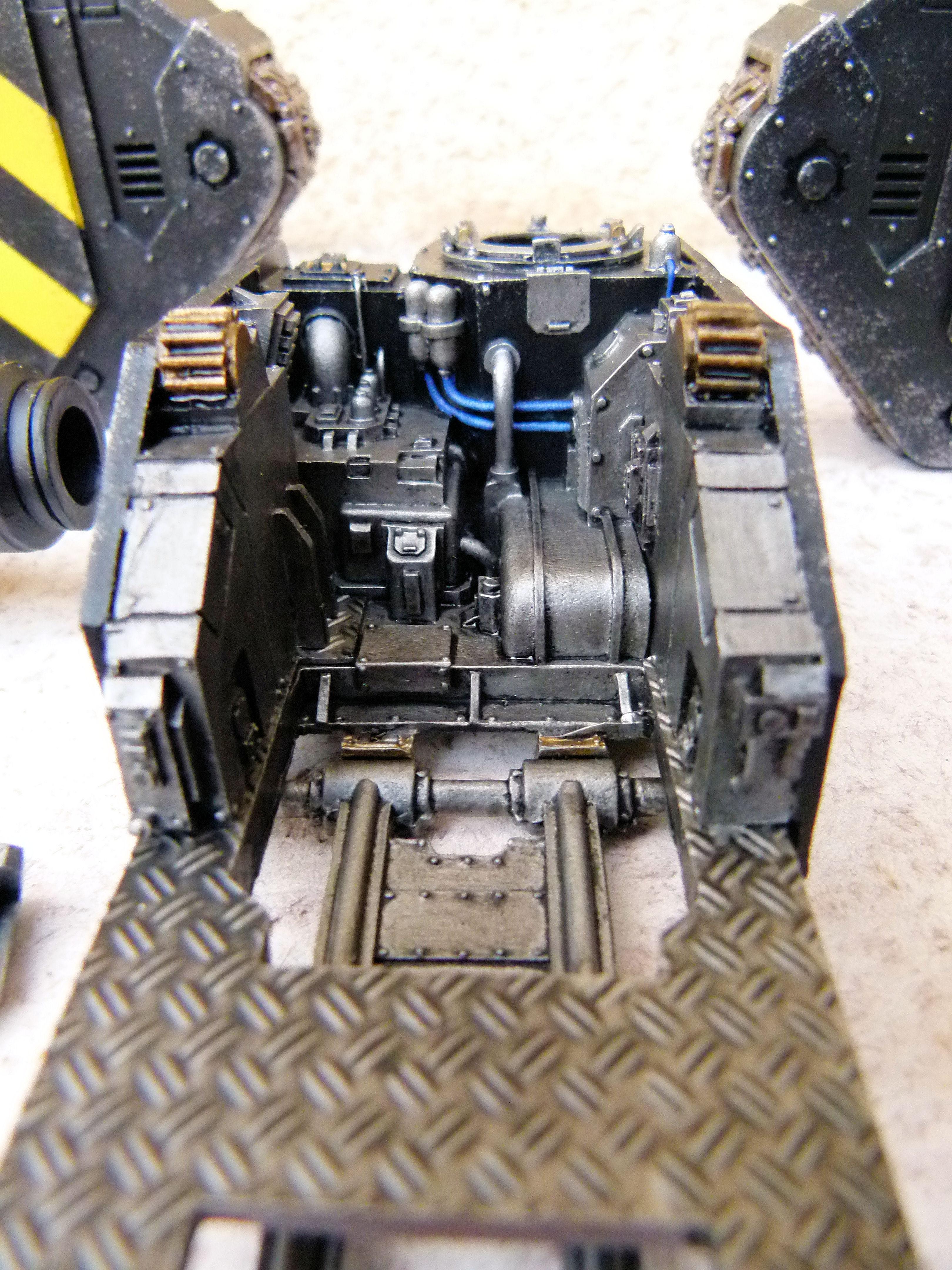 Land Raider Bombard WIP Interior